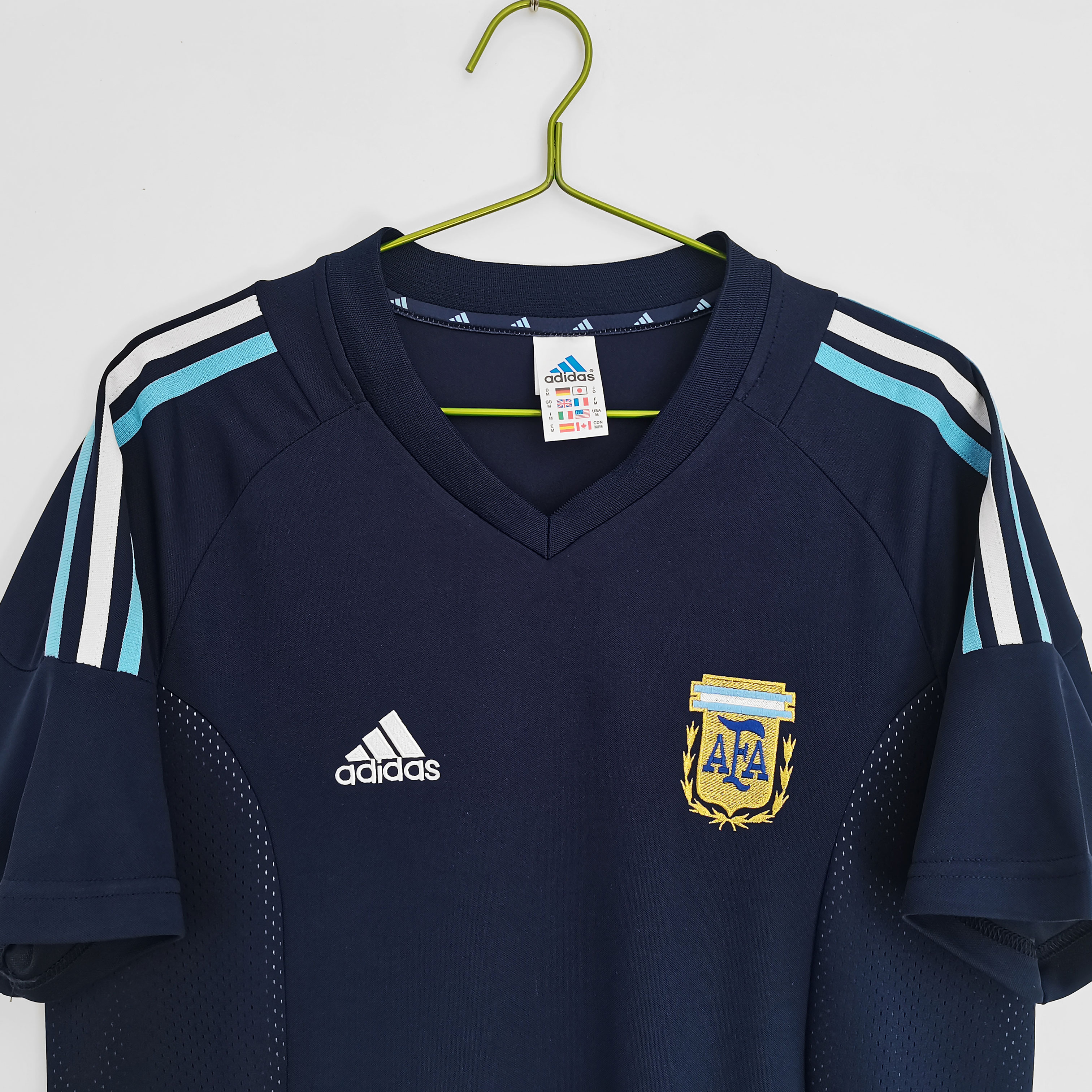 Retro Argentina 2002 Away Stadium Jersey - ManixJersey