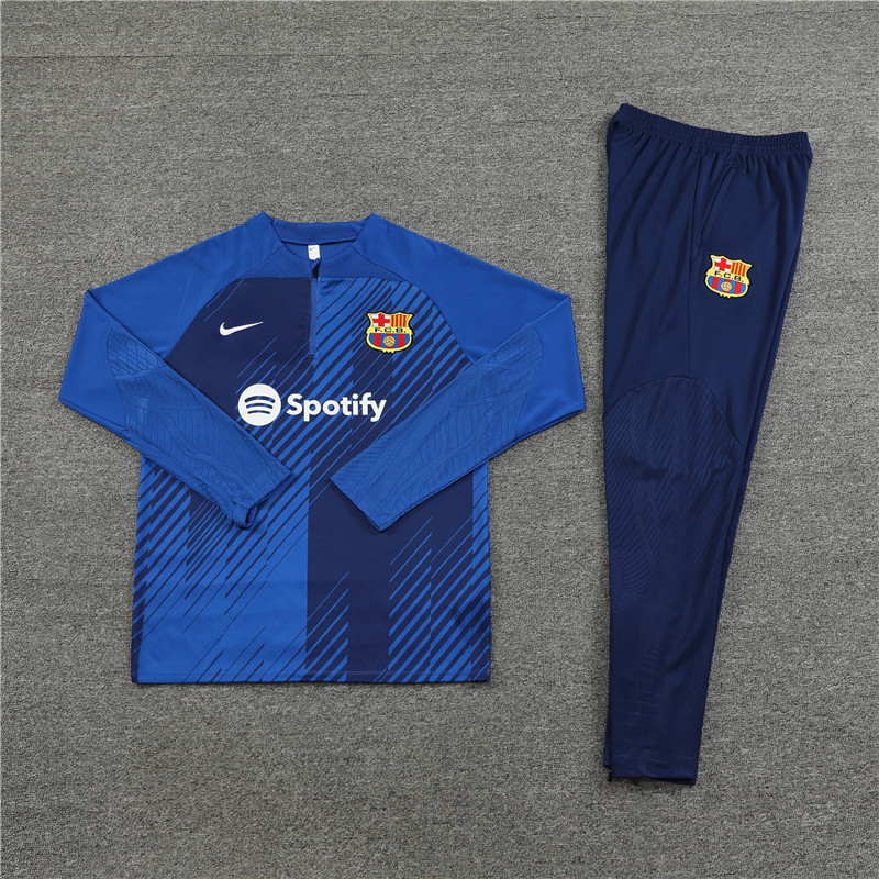 B.A.R.S.A 23-24 Long Sleeve Training Set -Dark Dlue - ManixJersey