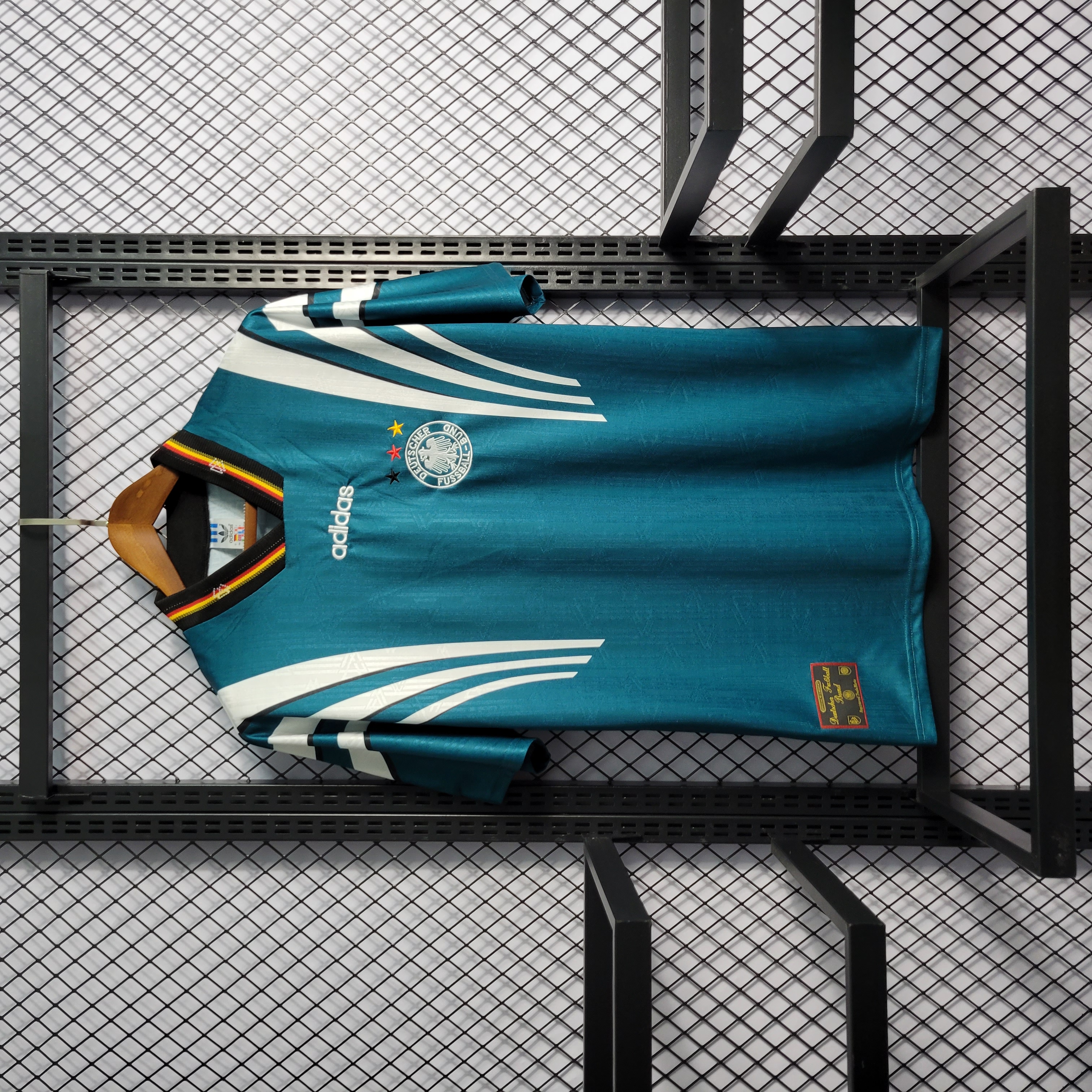 Retro Germany 1996 Away Stadium Jersey - ManixJersey