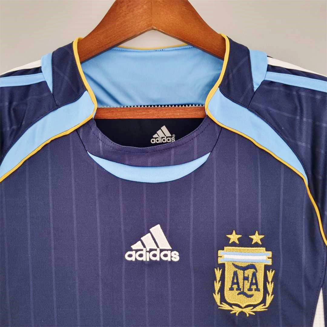 Retro Argentina 2006 Away Stadium Jersey - ManixJersey