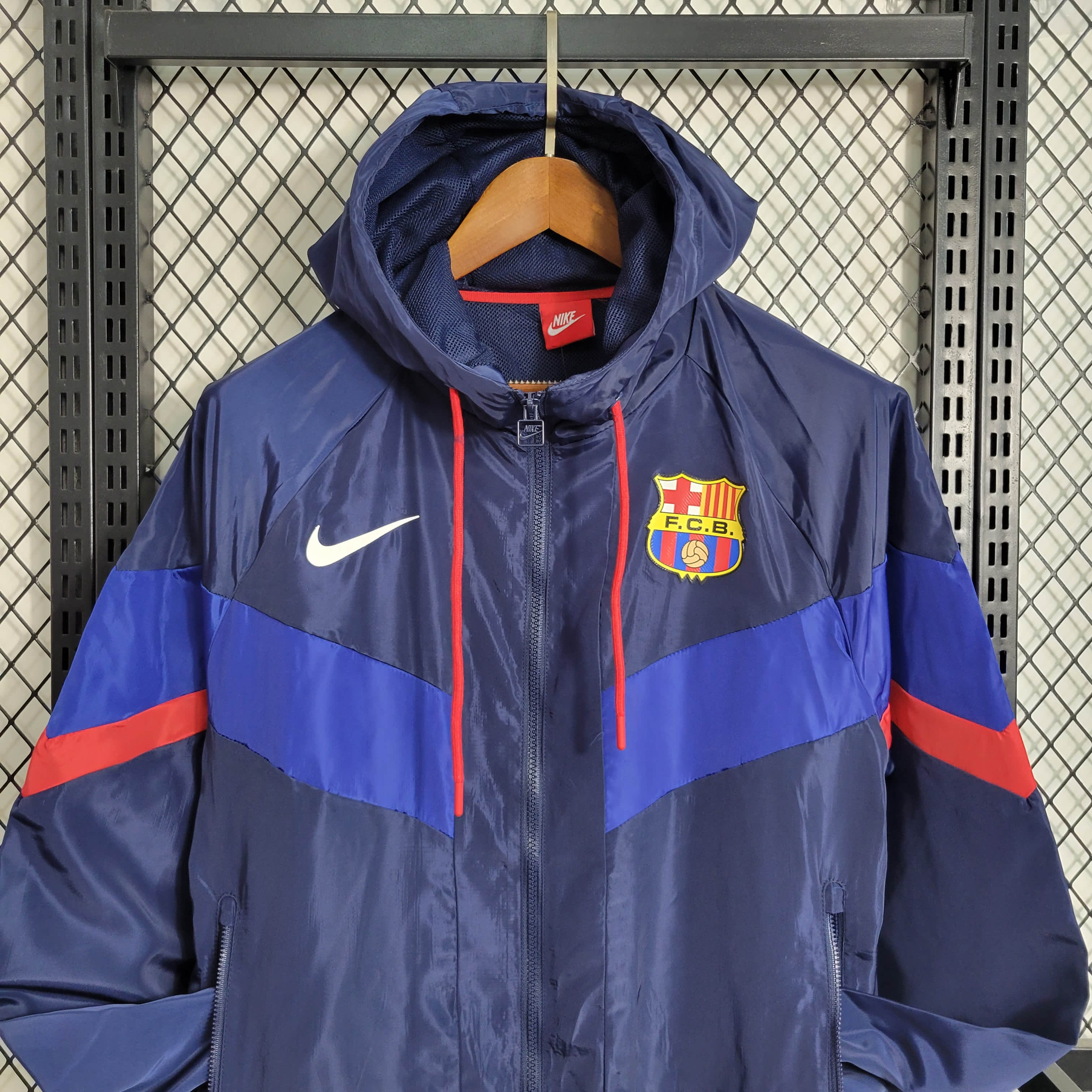 B.A.R.S.A 23-24 Player Windbreaker Jacket - Blue - ManixJersey