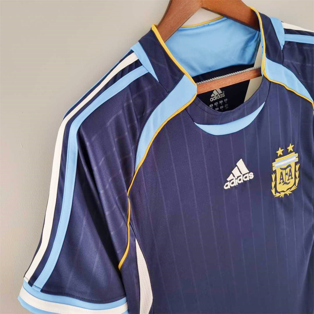 Retro Argentina 2006 Away Stadium Jersey - ManixJersey