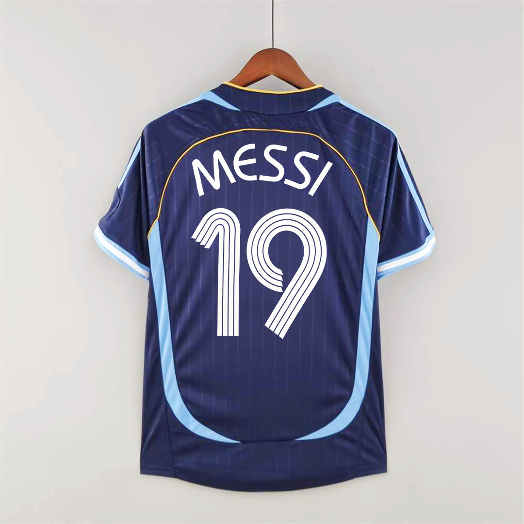 Retro Argentina 2006 Away Stadium Jersey - ManixJersey