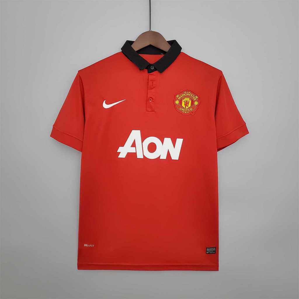 Manchester United Retro 13-14 Home Stadium Jersey - ManixJersey