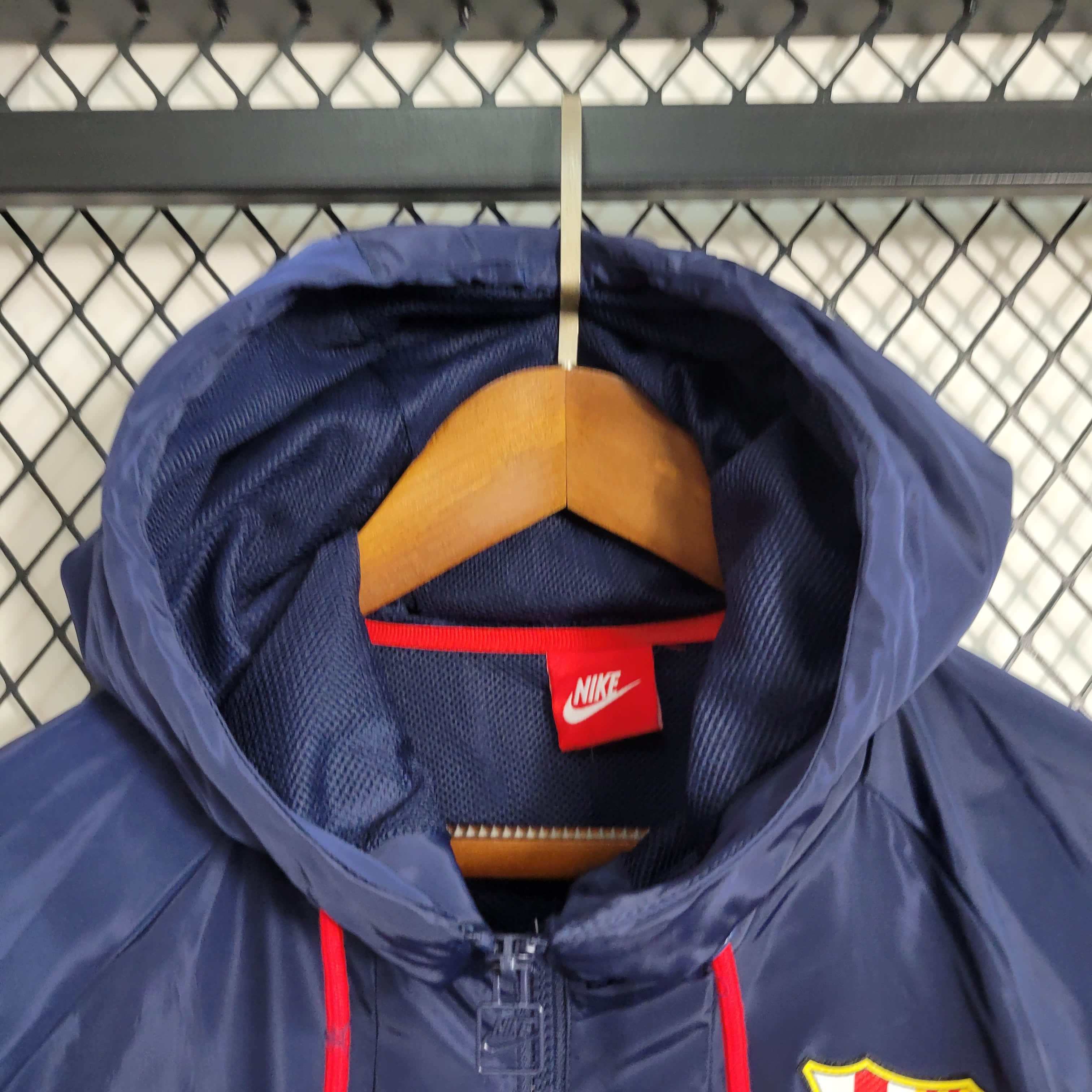 B.A.R.S.A 23-24 Player Windbreaker Jacket - Blue - ManixJersey