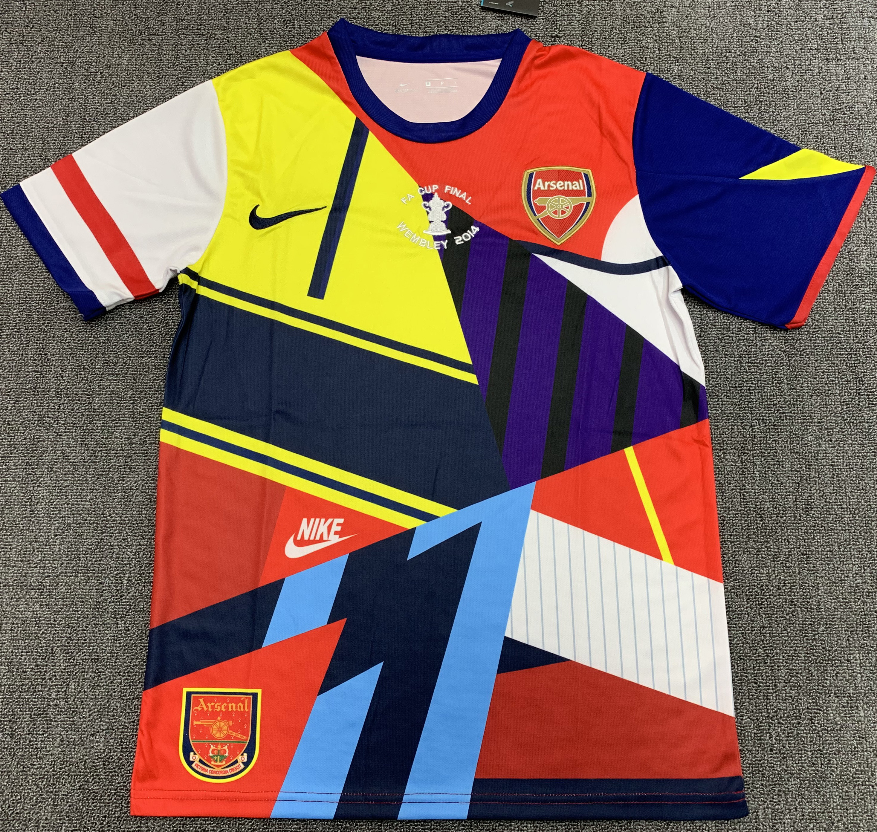 Arsenal Retro 2014 Commemorative Version Shirt - ManixJersey