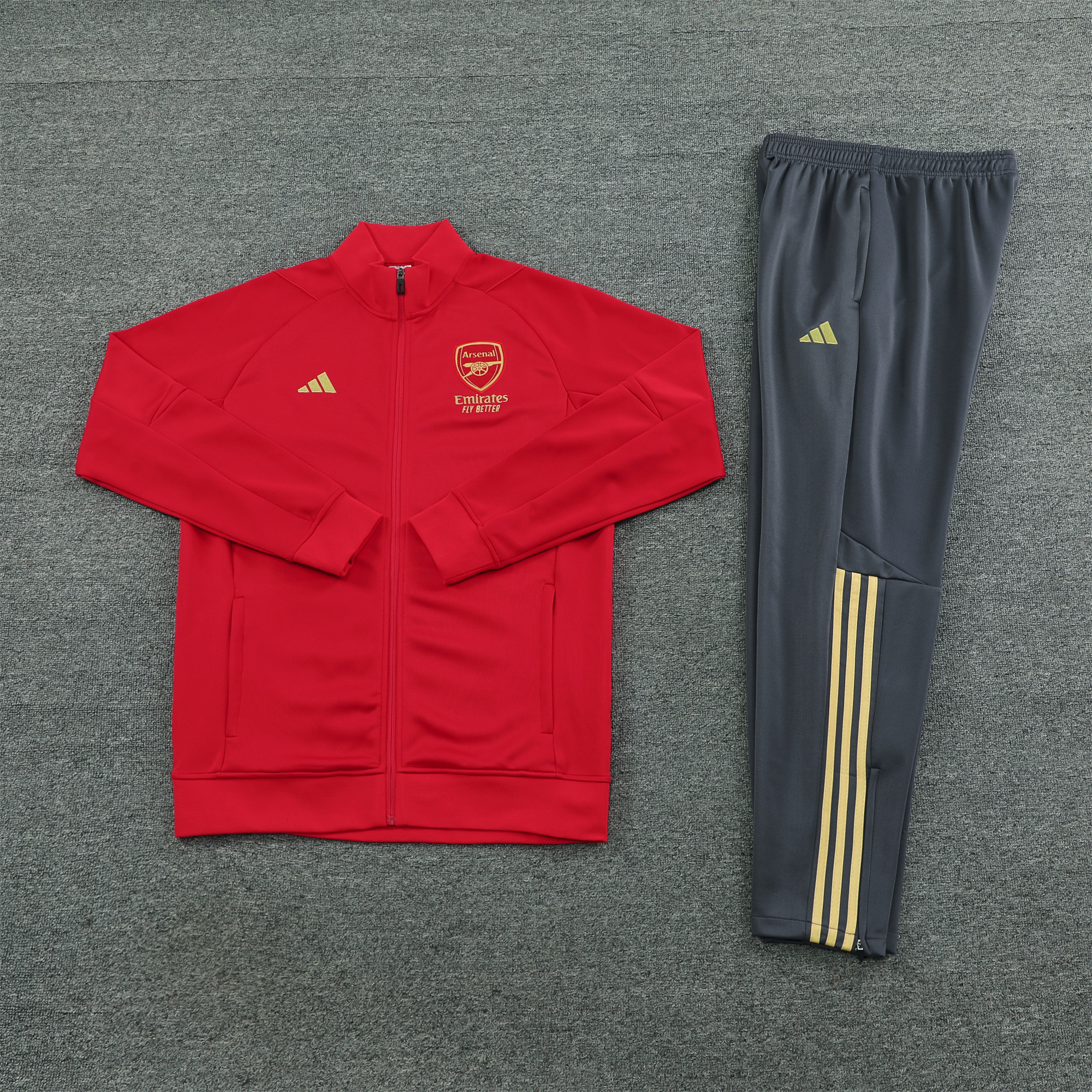 Arsenal 23-24 Jacket Training Tracksuit Red - ManixJersey