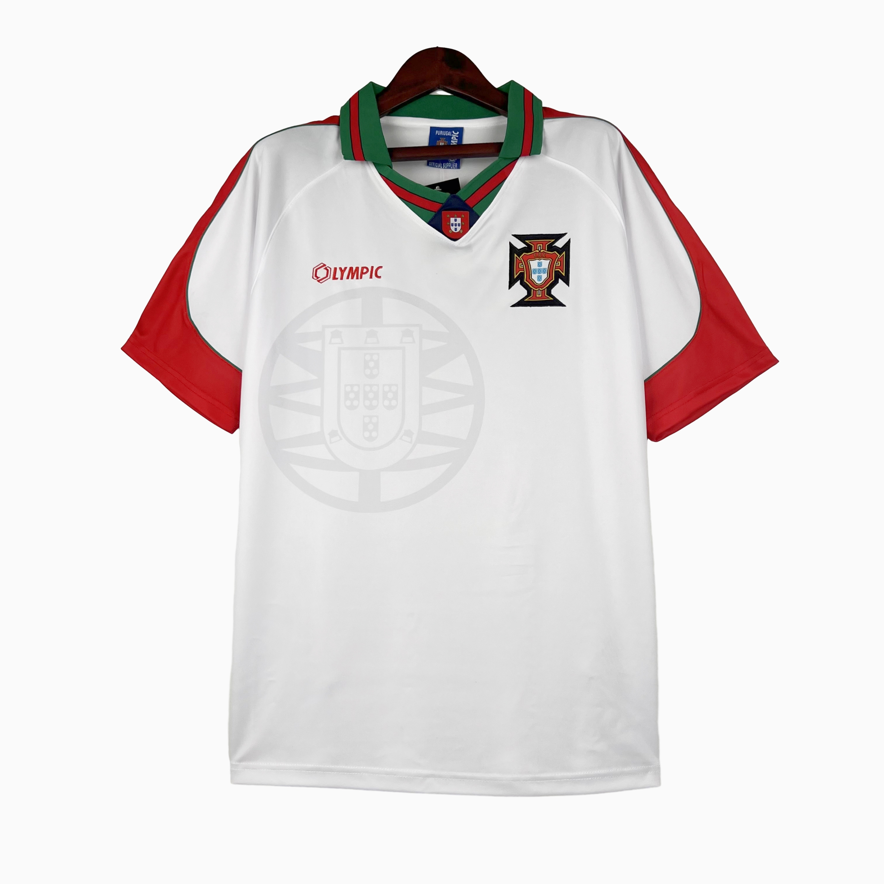 Retro Portugal 1996-97 Away Stadium Jersey - ManixJersey