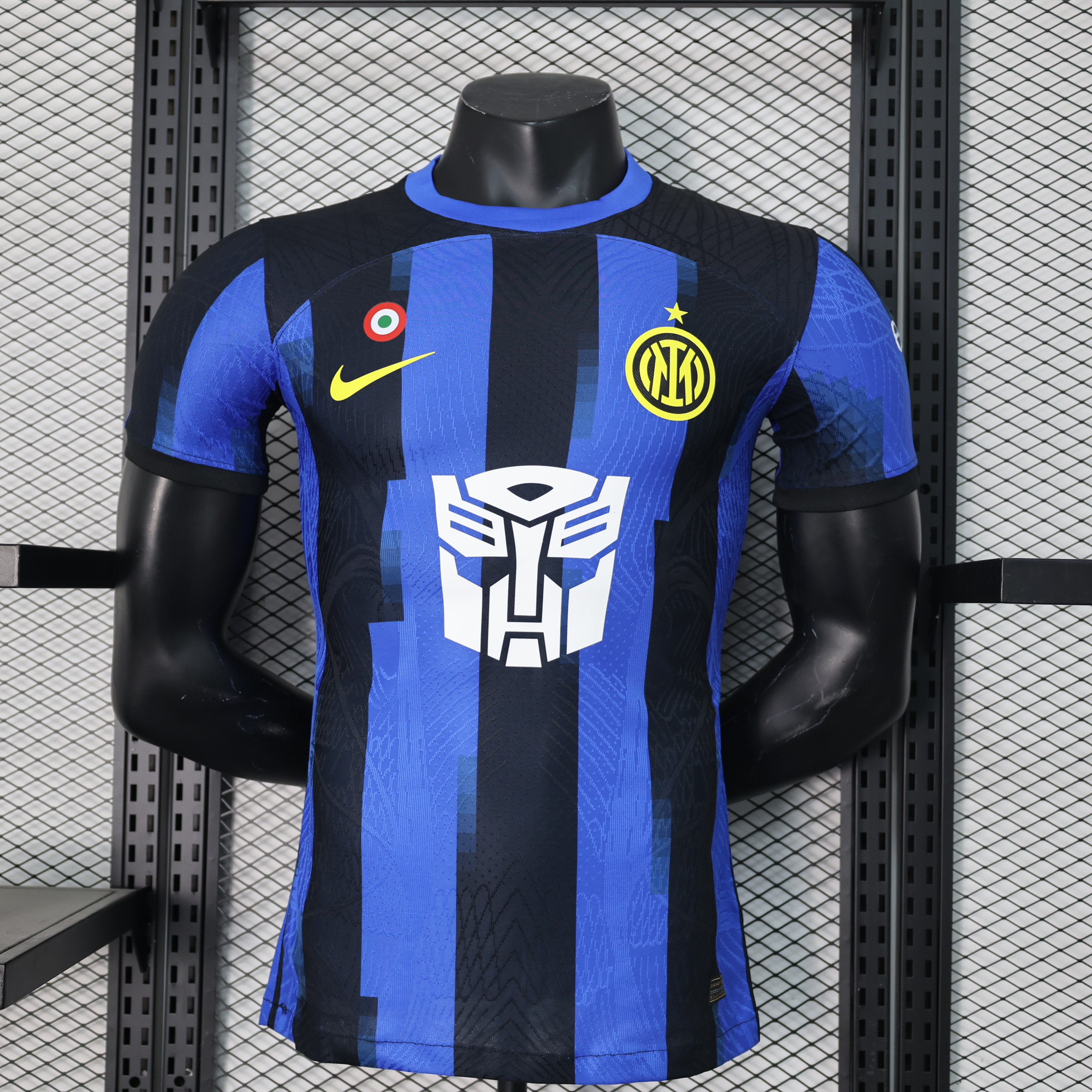 Inter Milan 23-24 Home Stadium Transformers Edition Jersey - Player Version - ManixJersey
