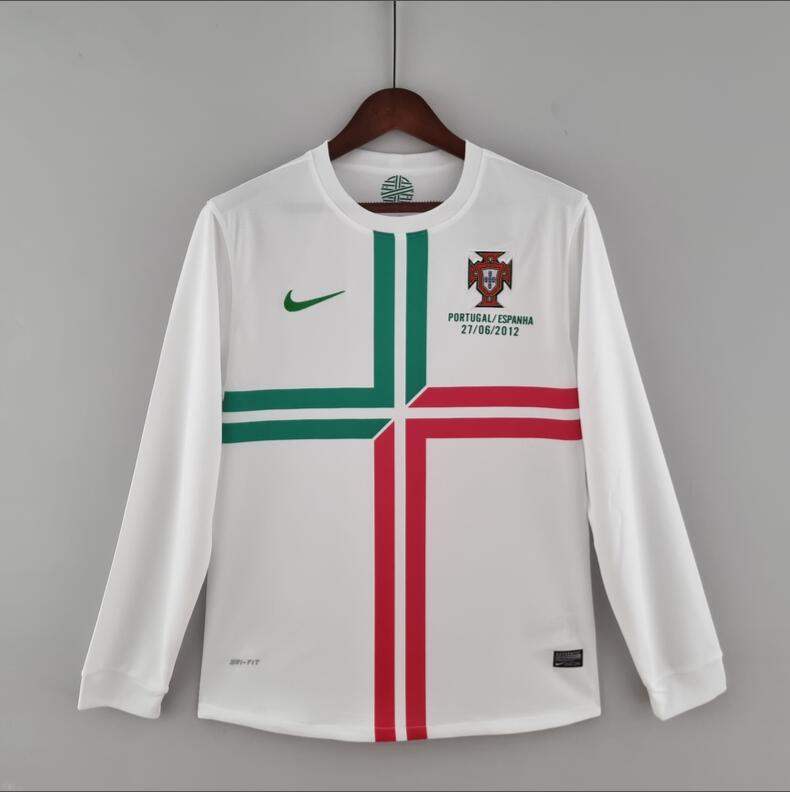 Retro Portugal 2012 Away Long Sleeve Jersey - ManixJersey