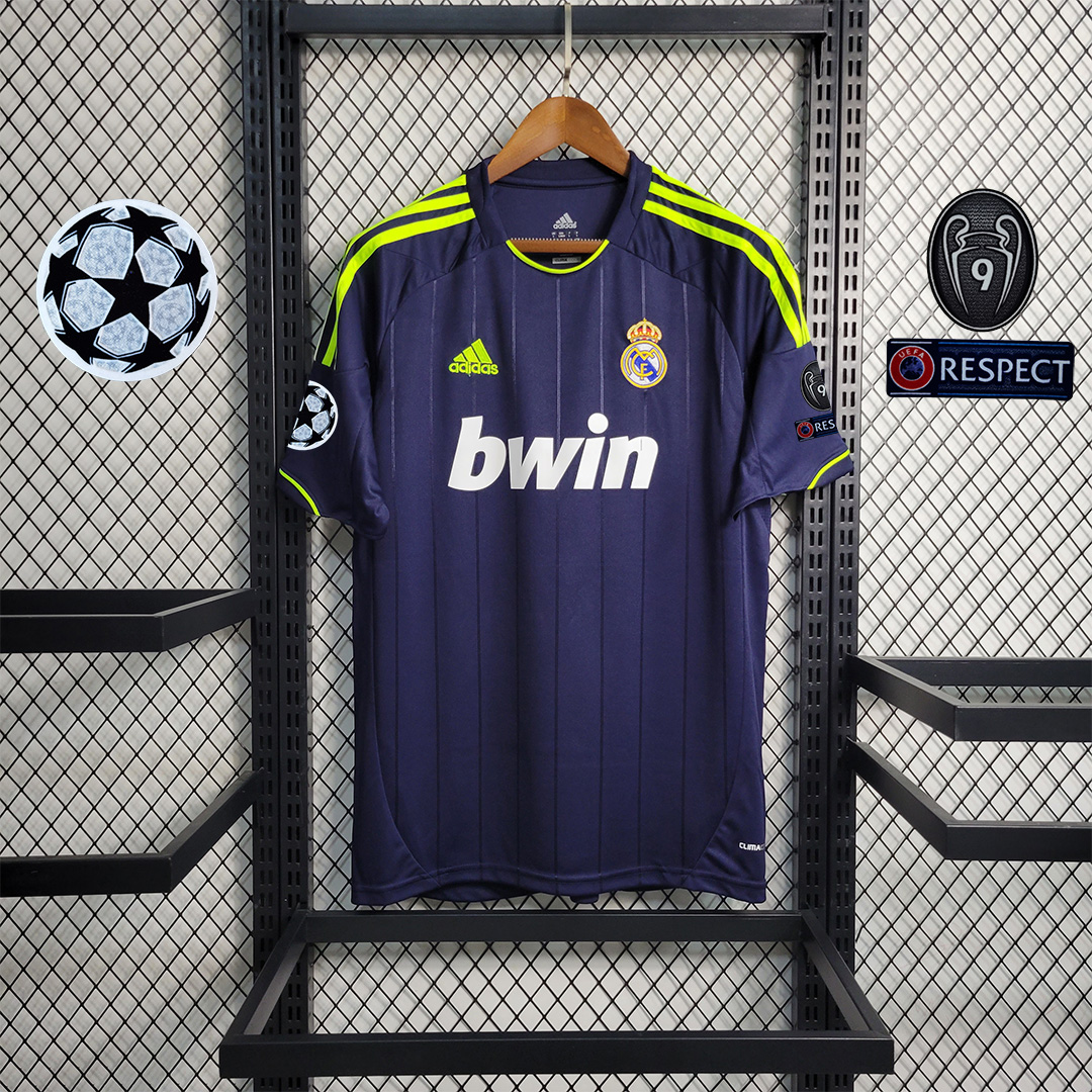 Real Madrid Retro 12-13 Away Jersey - ManixJersey