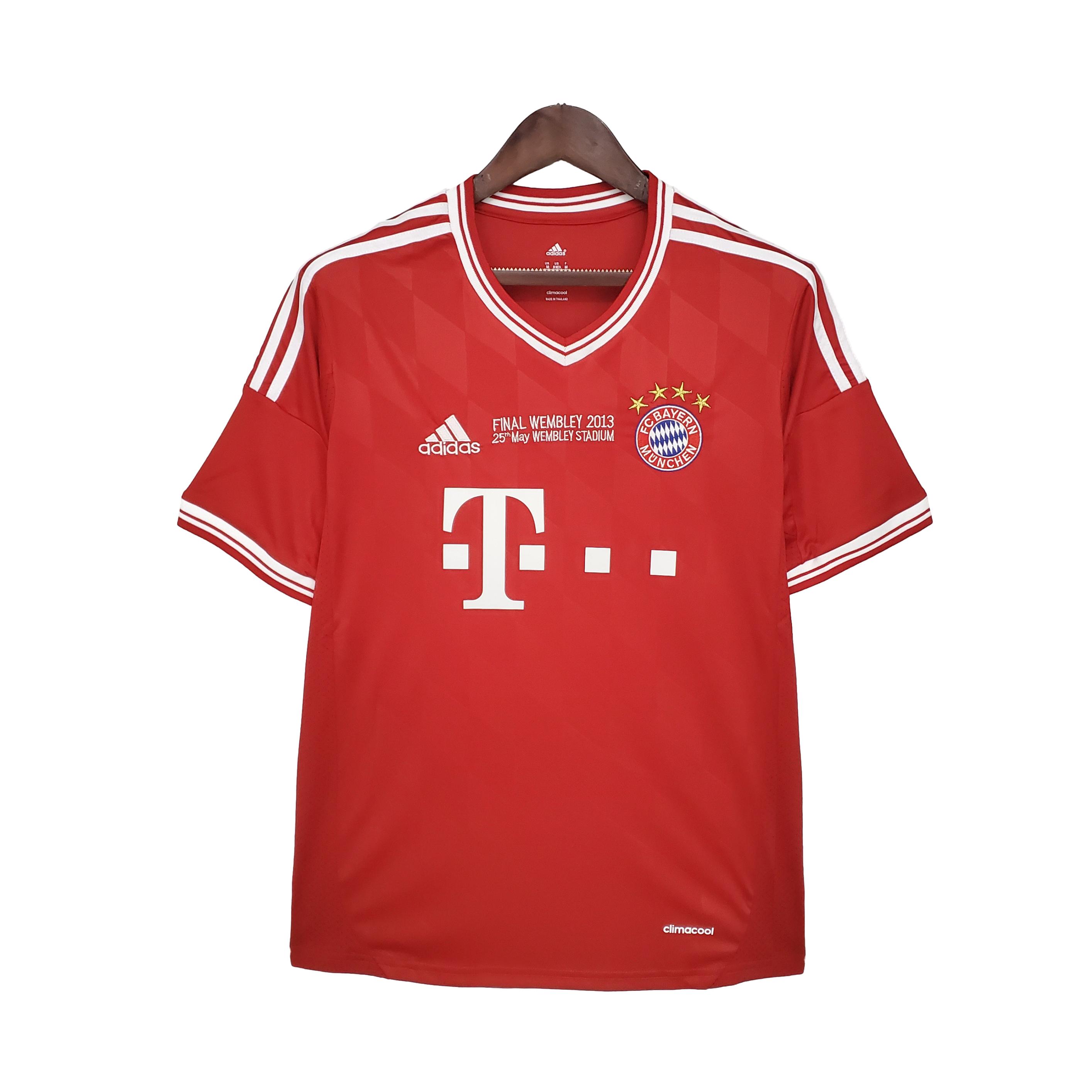 Retro Bayern Munich 13-14 Champions League Final Home Stadium Jersey - ManixJersey