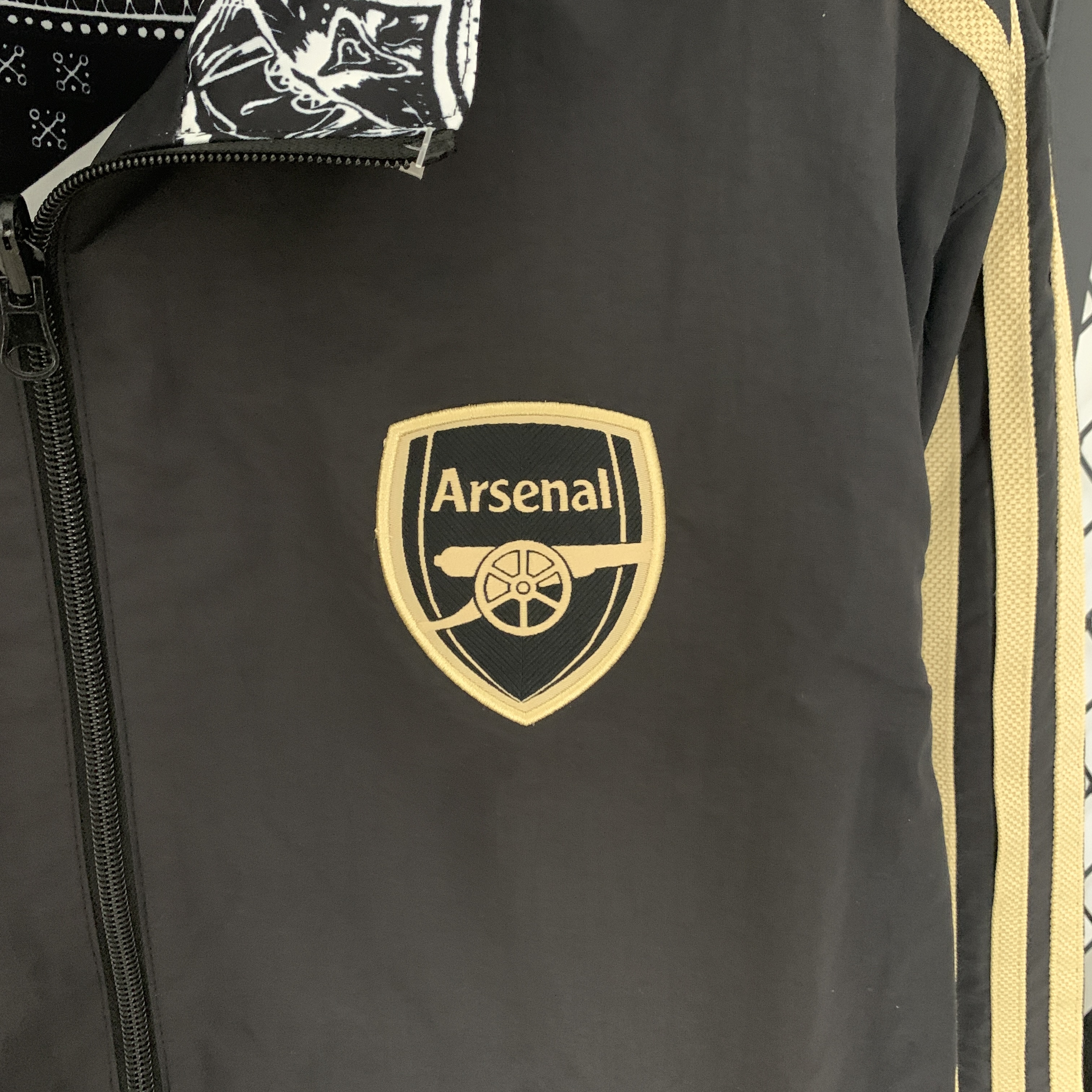 Arsenal x I-a-n.W-r-i-g-h-t Limited Edition 23-24 Player Reversible Windbreaker - ManixJersey