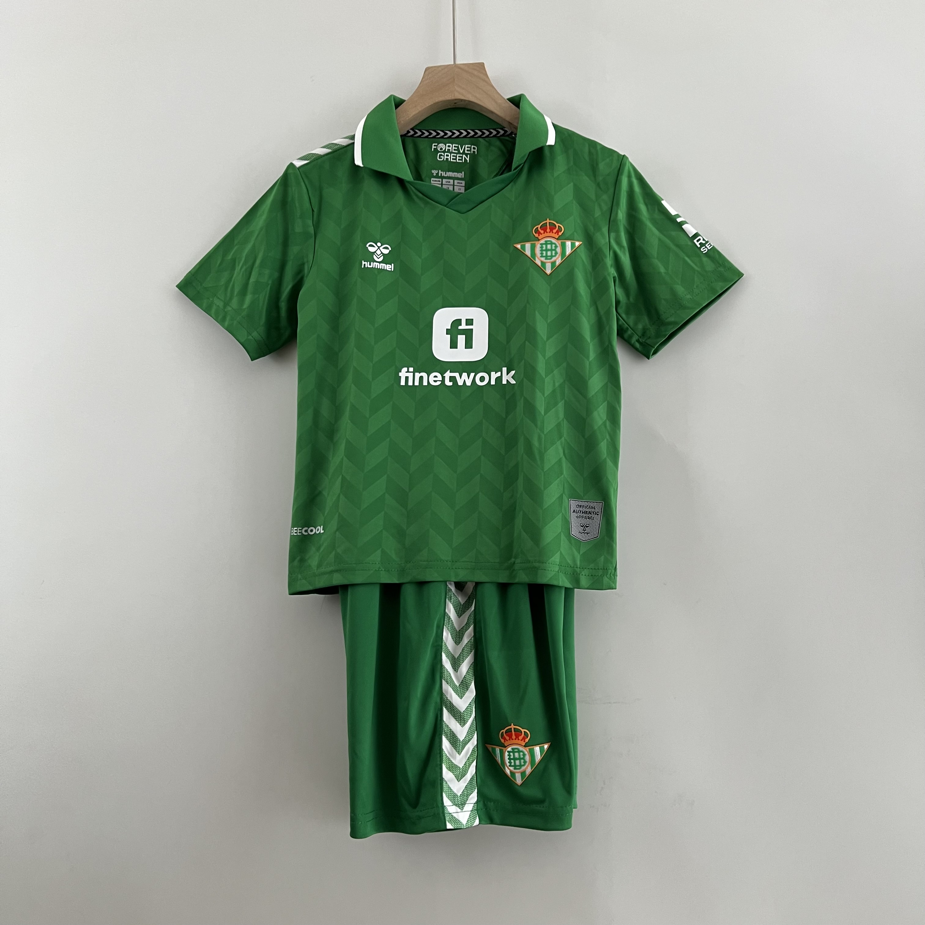 Real Betis 23-24 Away Stadium Kids Kit - ManixJersey