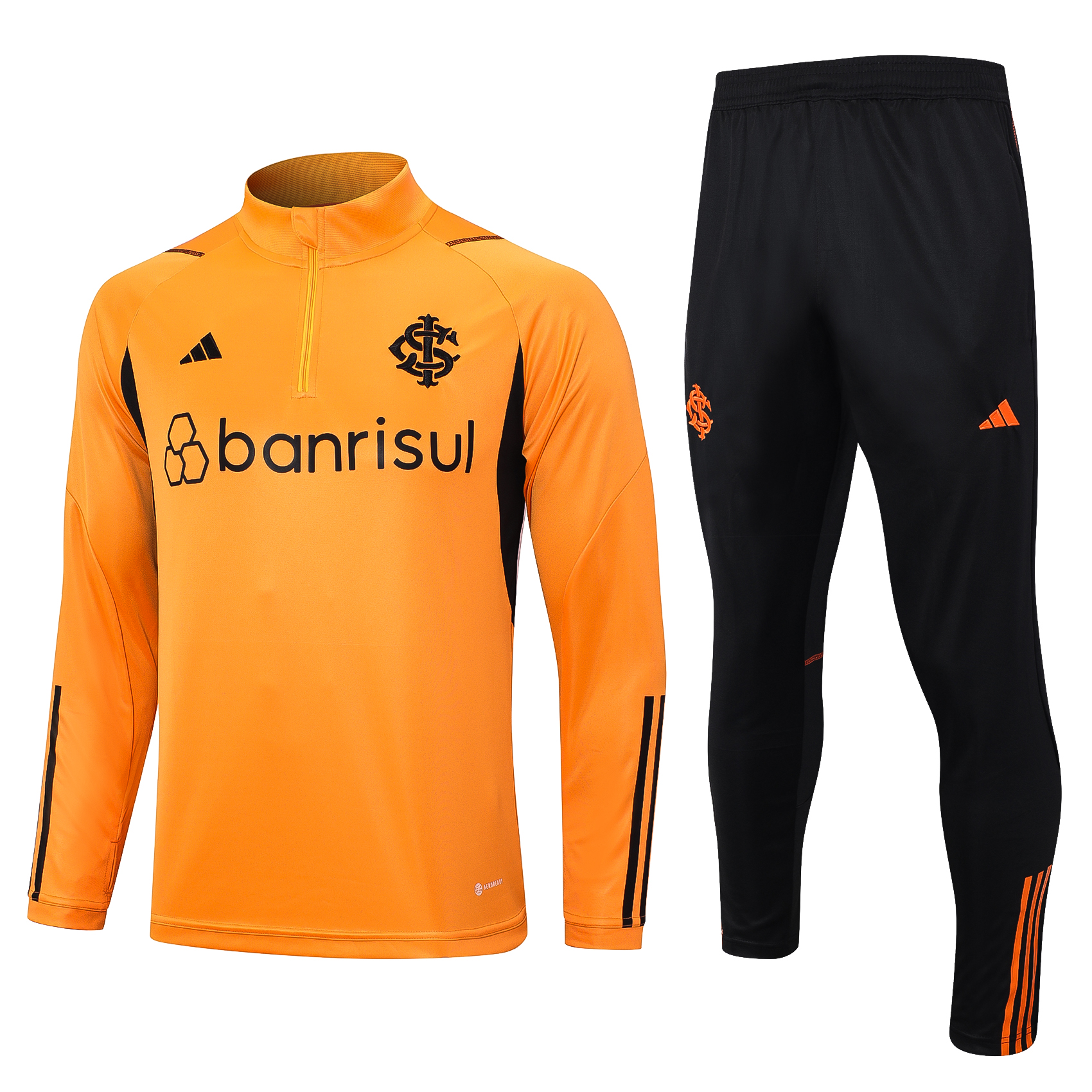 Sport Club Internacional 23-24 Long Sleeve Training Set -Orange - ManixJersey
