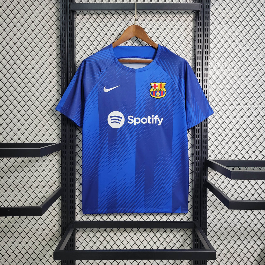 B.A.R.S.A 23-24 Blue Training Jersey - Fans Version - ManixJersey