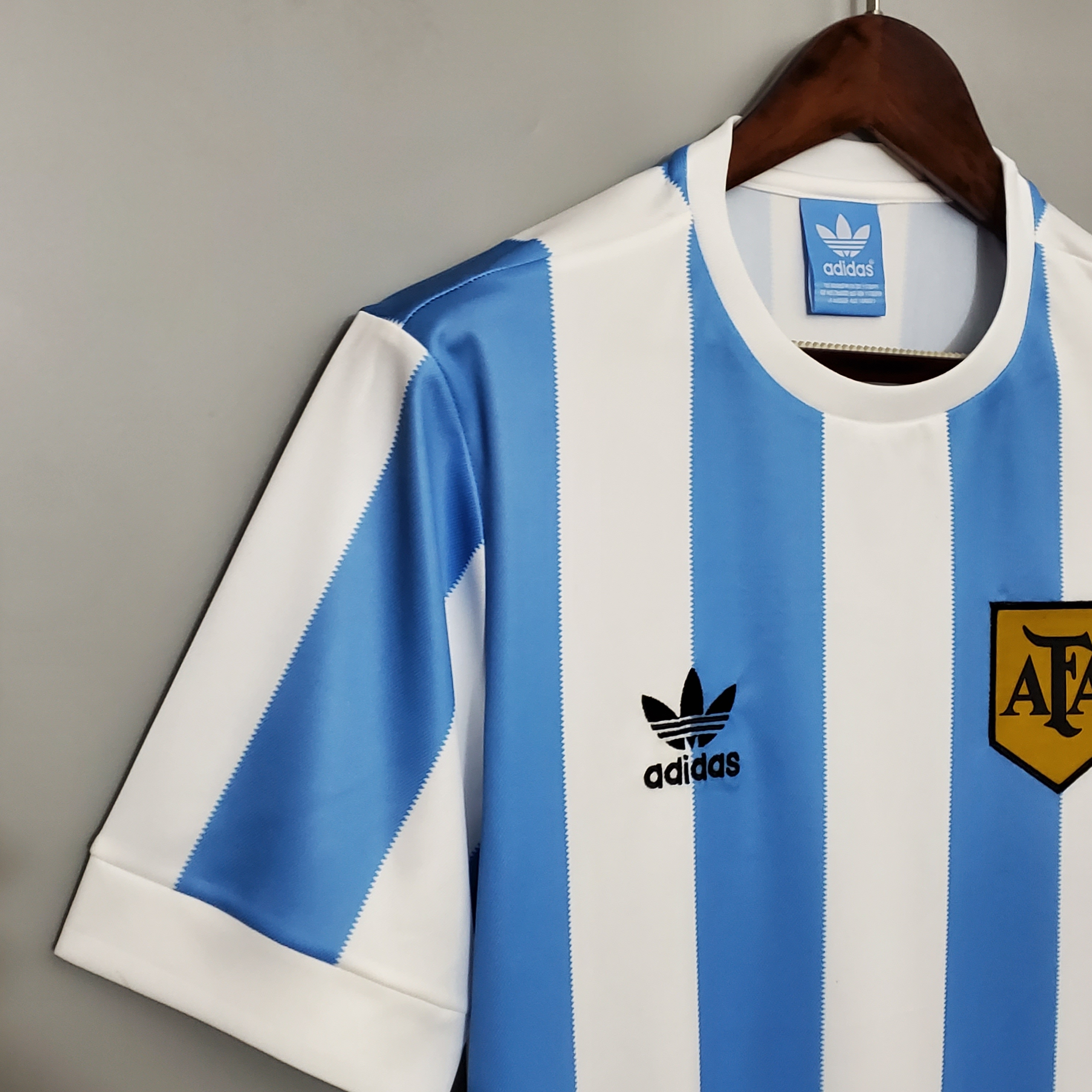 Retro Argentina 1978 Home Stadium Jersey - ManixJersey
