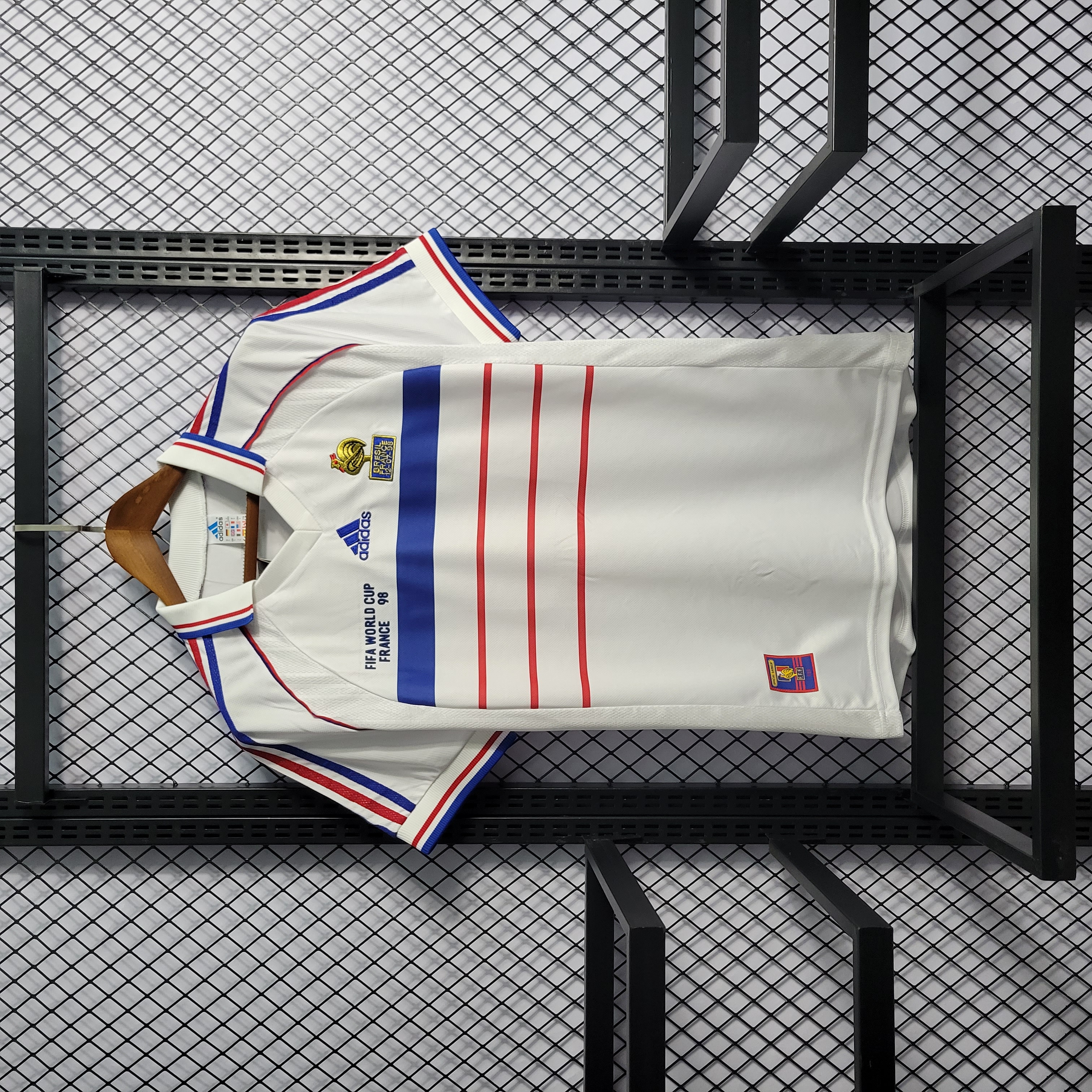 Retro France 1998 Away Stadium Jersey - ManixJersey