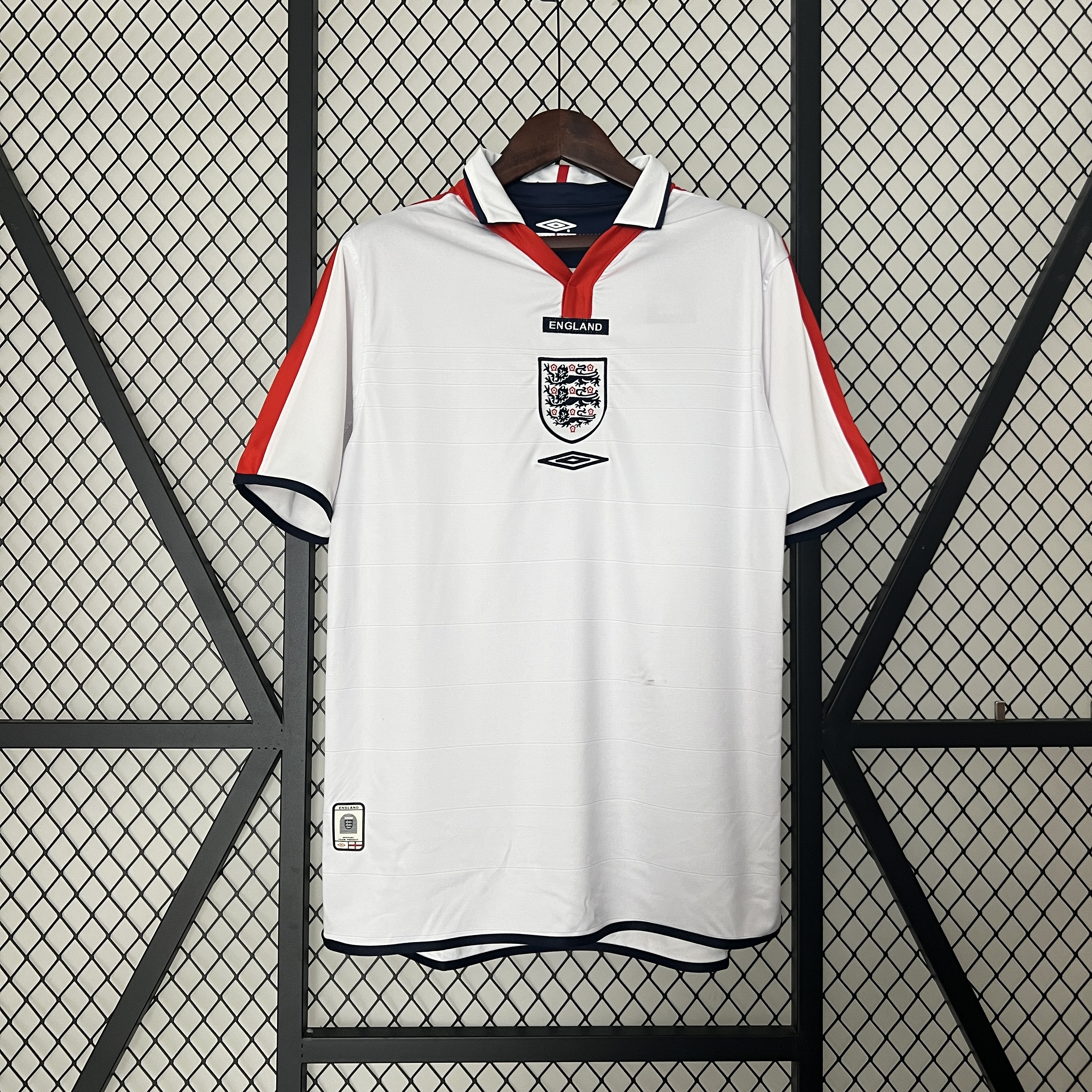 Retro England 2004 Home Stadium Jersey - ManixJersey