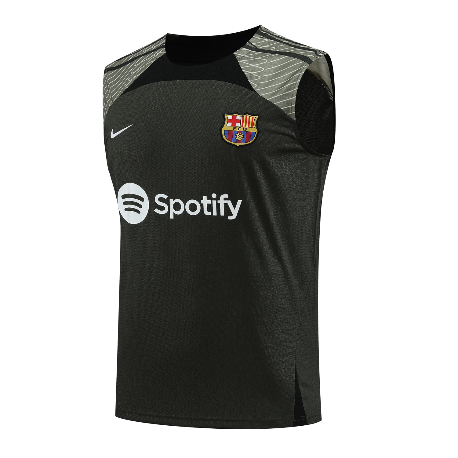 B.A.R.S.A 23-24 Deep Green Player Vest Training Set - ManixJersey