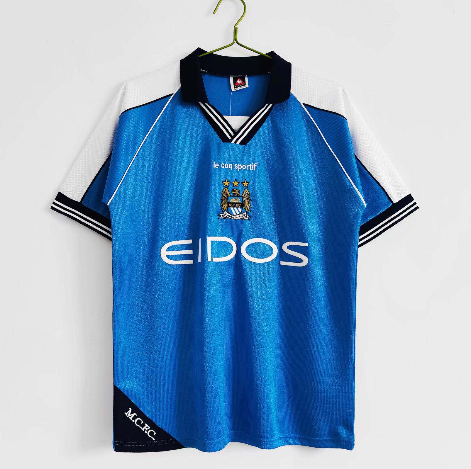 Retro Manchester City 1999-01 Home Stadium Jersey - ManixJersey