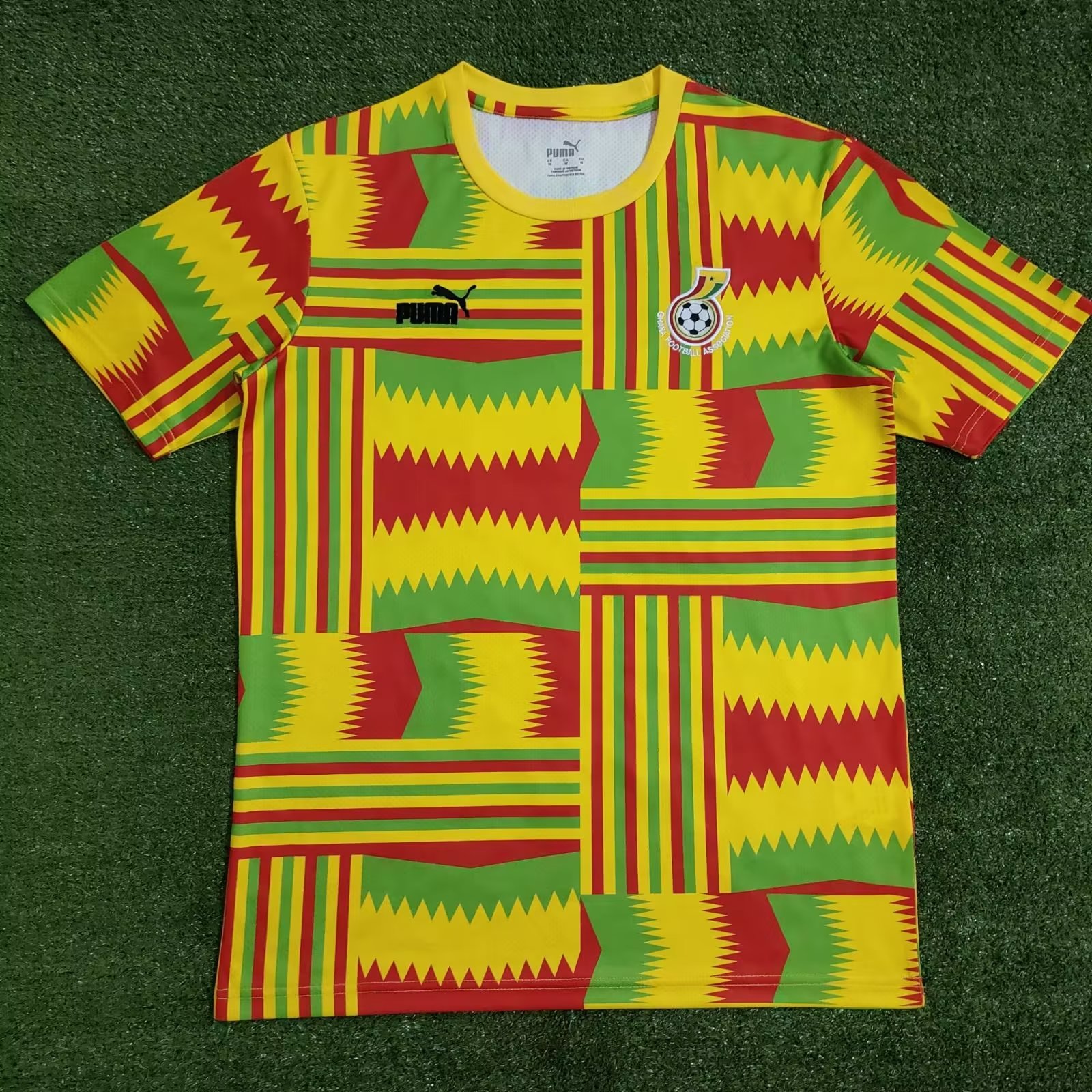 Ghana 23-24 Yellow Jersey - Fans Version - ManixJersey