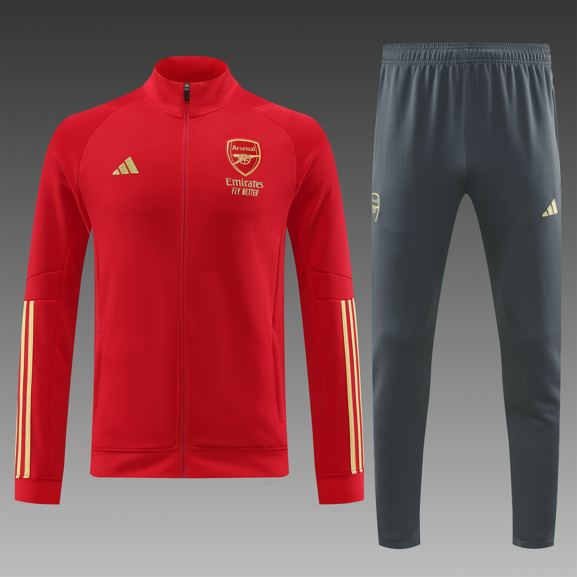 Arsenal 23-24 Jacket Training Tracksuit Red - ManixJersey