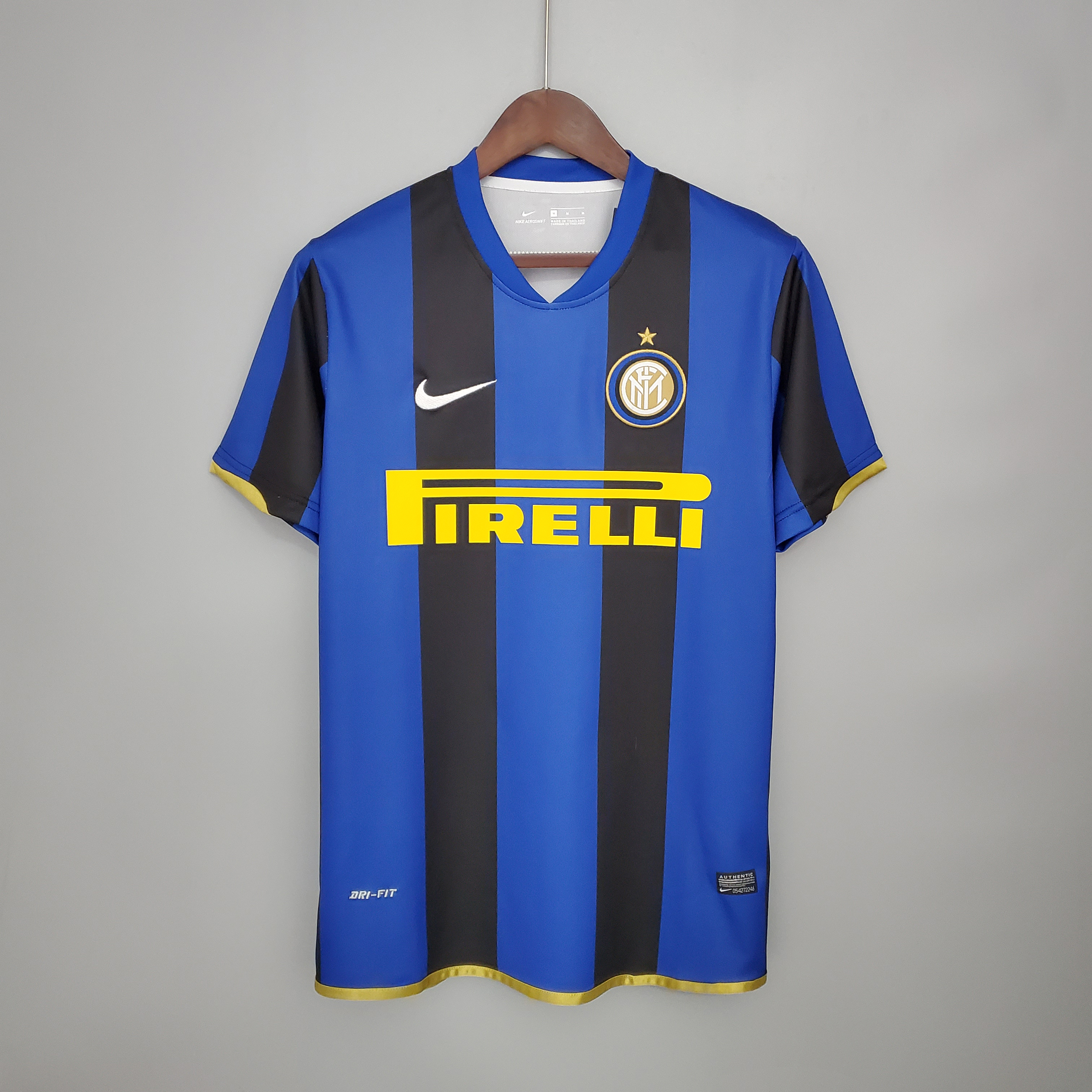 Retro Inter Milan 08-09 Home Stadium Jersey - ManixJersey