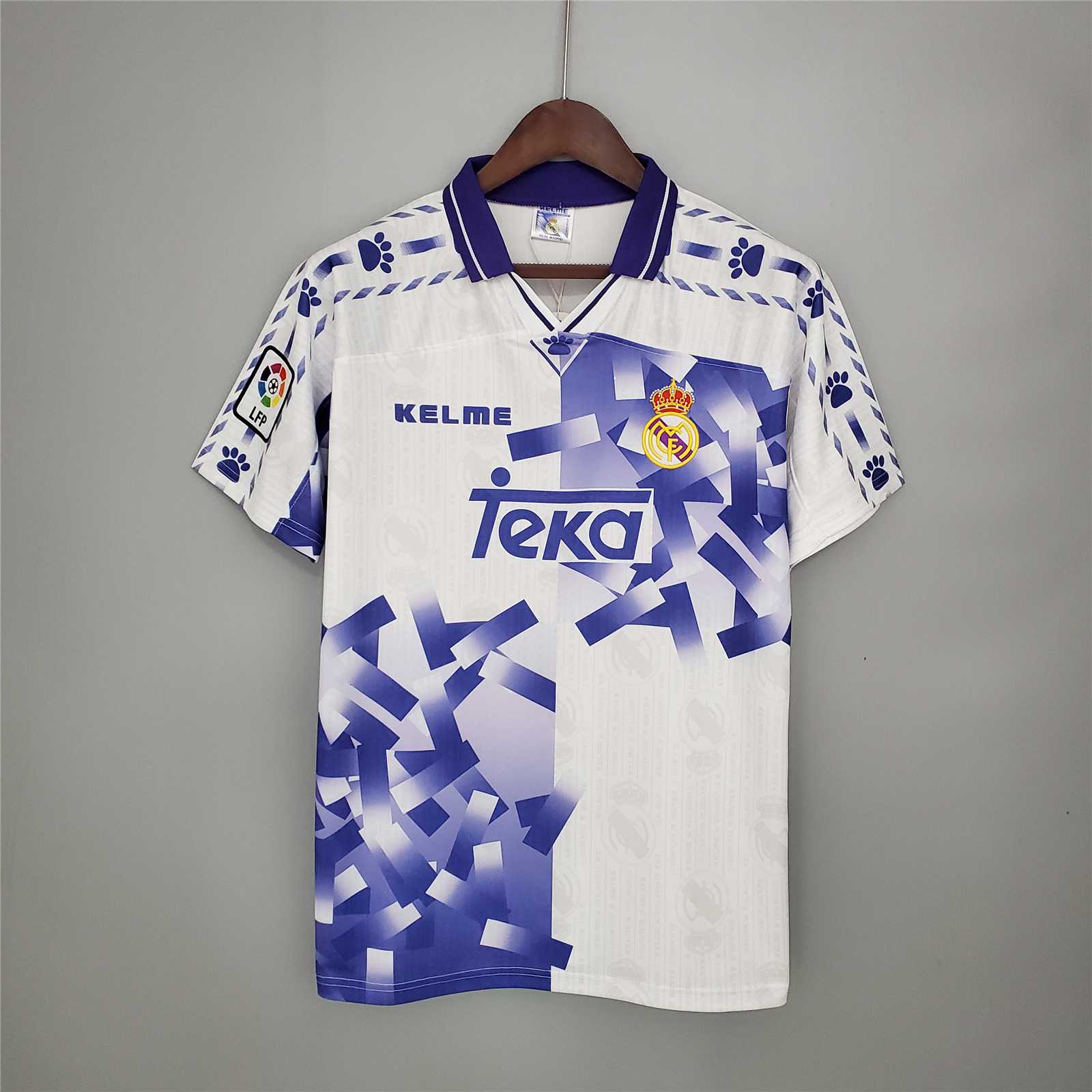 Real Madrid Retro 96-97 Third Away Jersey - ManixJersey