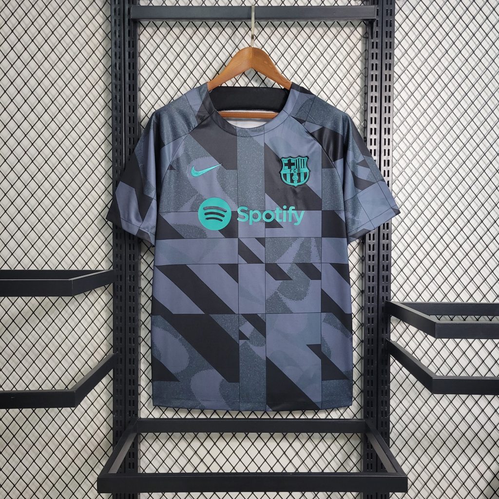 B.A.R.S.A 23-24 Black Training Jersey - Fans Version - ManixJersey