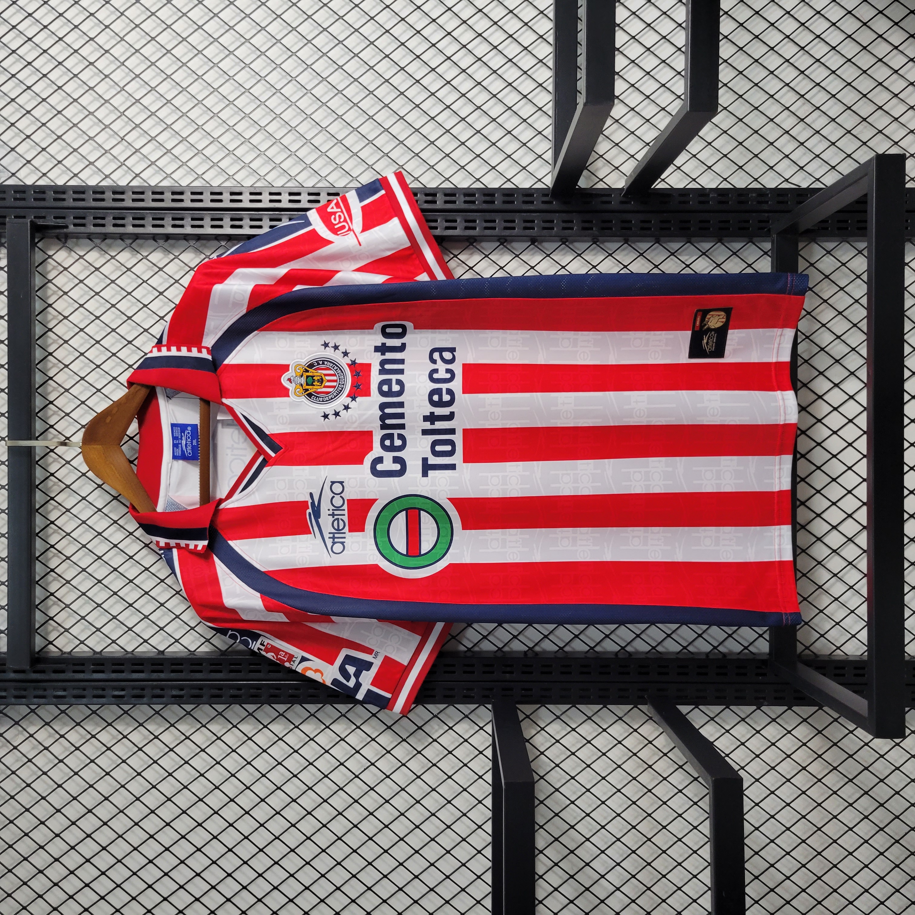 Retro Chivas de Guadalajara 99-00 Home Stadium Jersey - ManixJersey