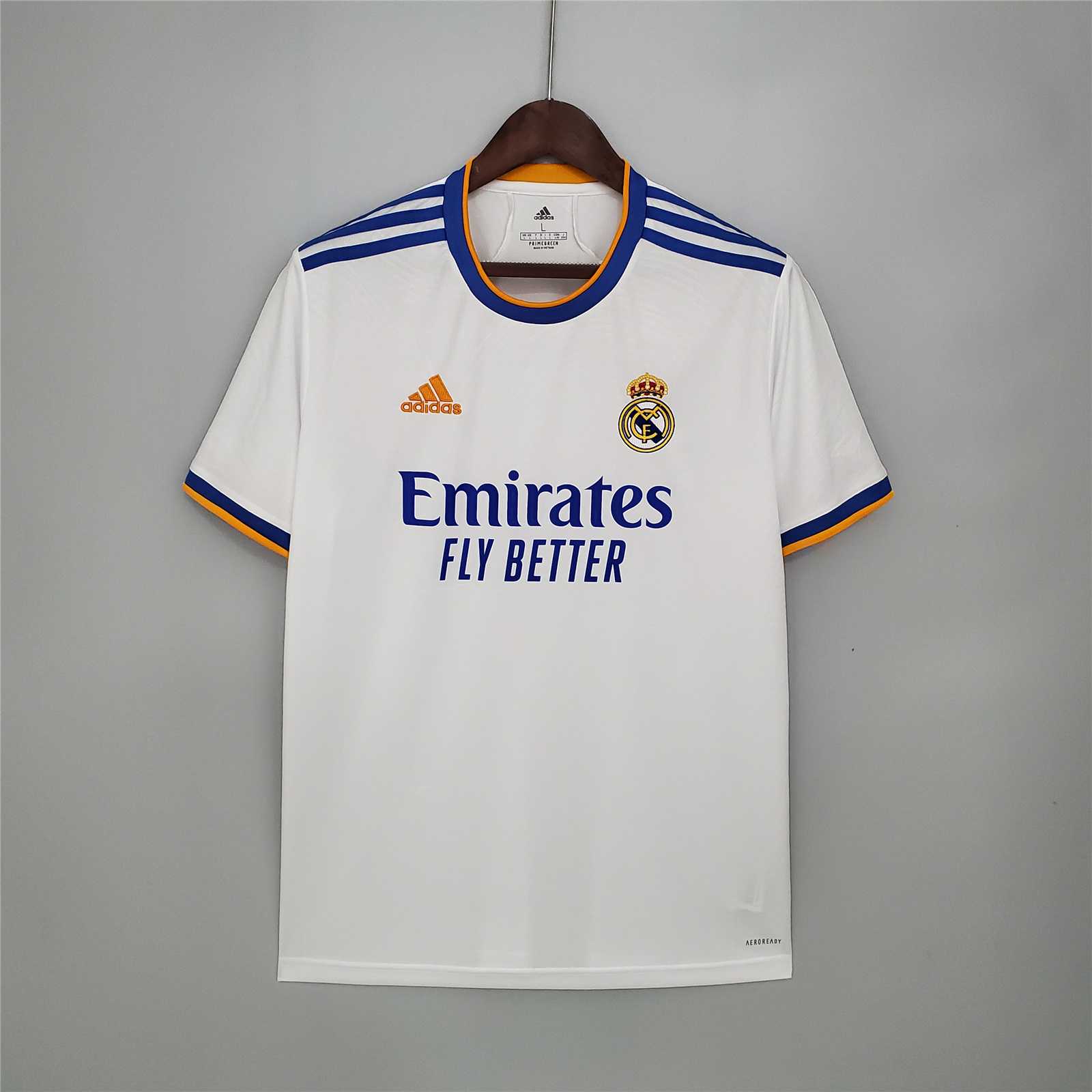 Real Madrid Retro 21-22 Home Jersey - ManixJersey