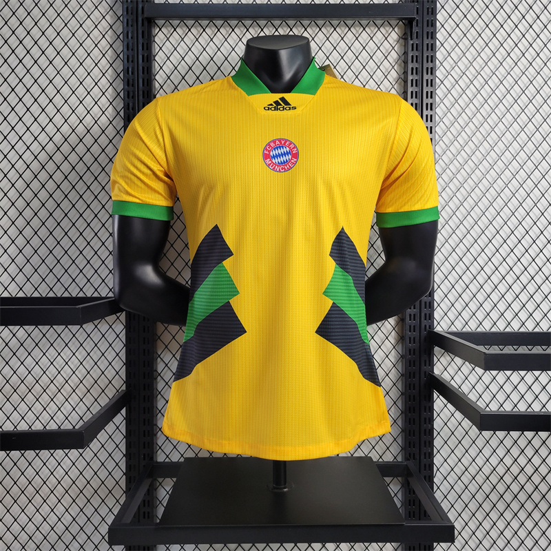 23/24 Bayern Munich Jersey Yellow Icon - Player Version - ManixJersey