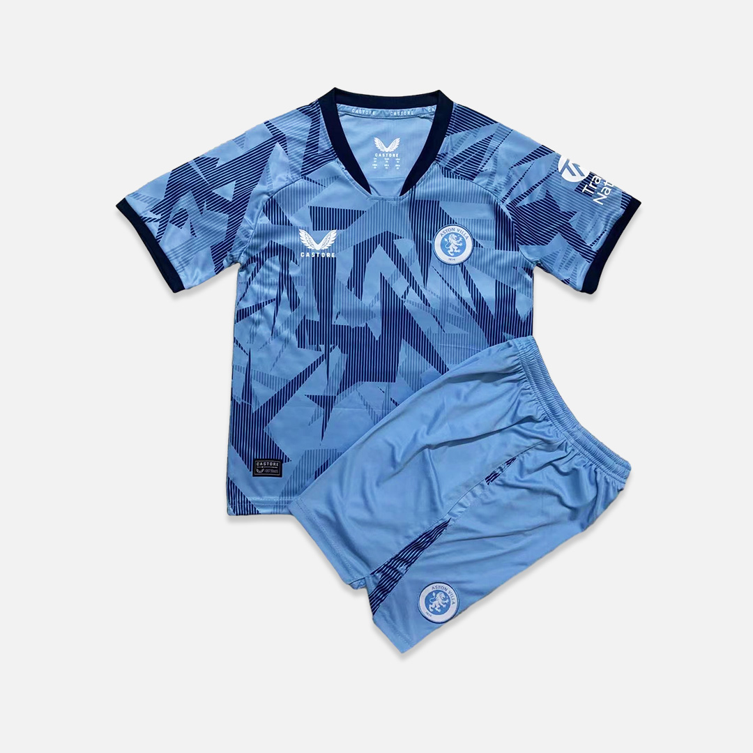 Aston Villa 23-24 Third Kids Kit - ManixJersey