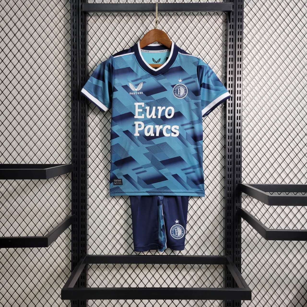 Feyenoord 23-24 Away Stadium Kids Kit - ManixJersey