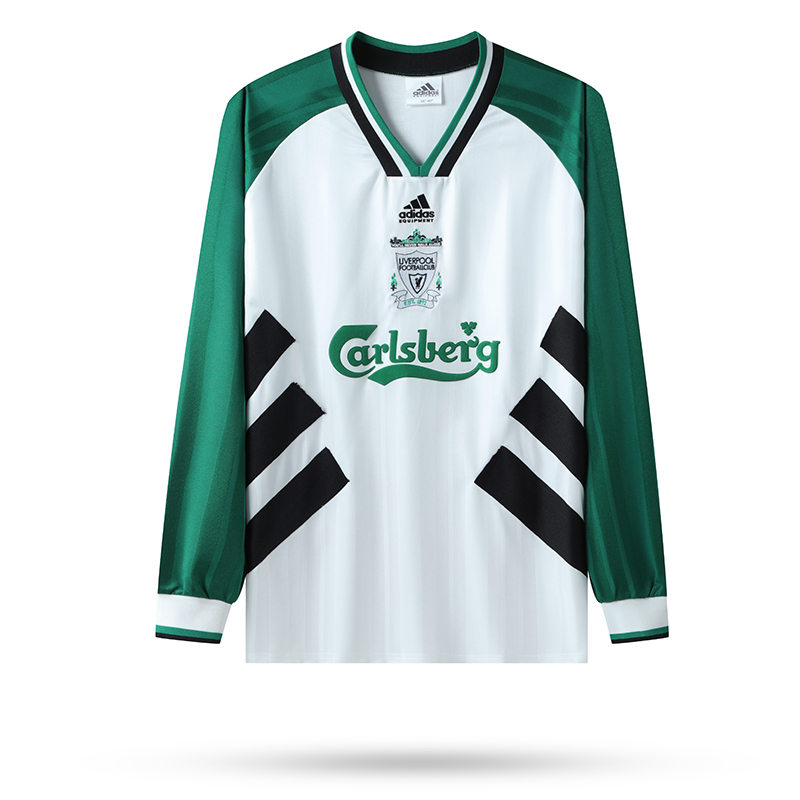 Retro Liver.pool 1993-95 Away Stadium Long Sleeve Jersey - ManixJersey