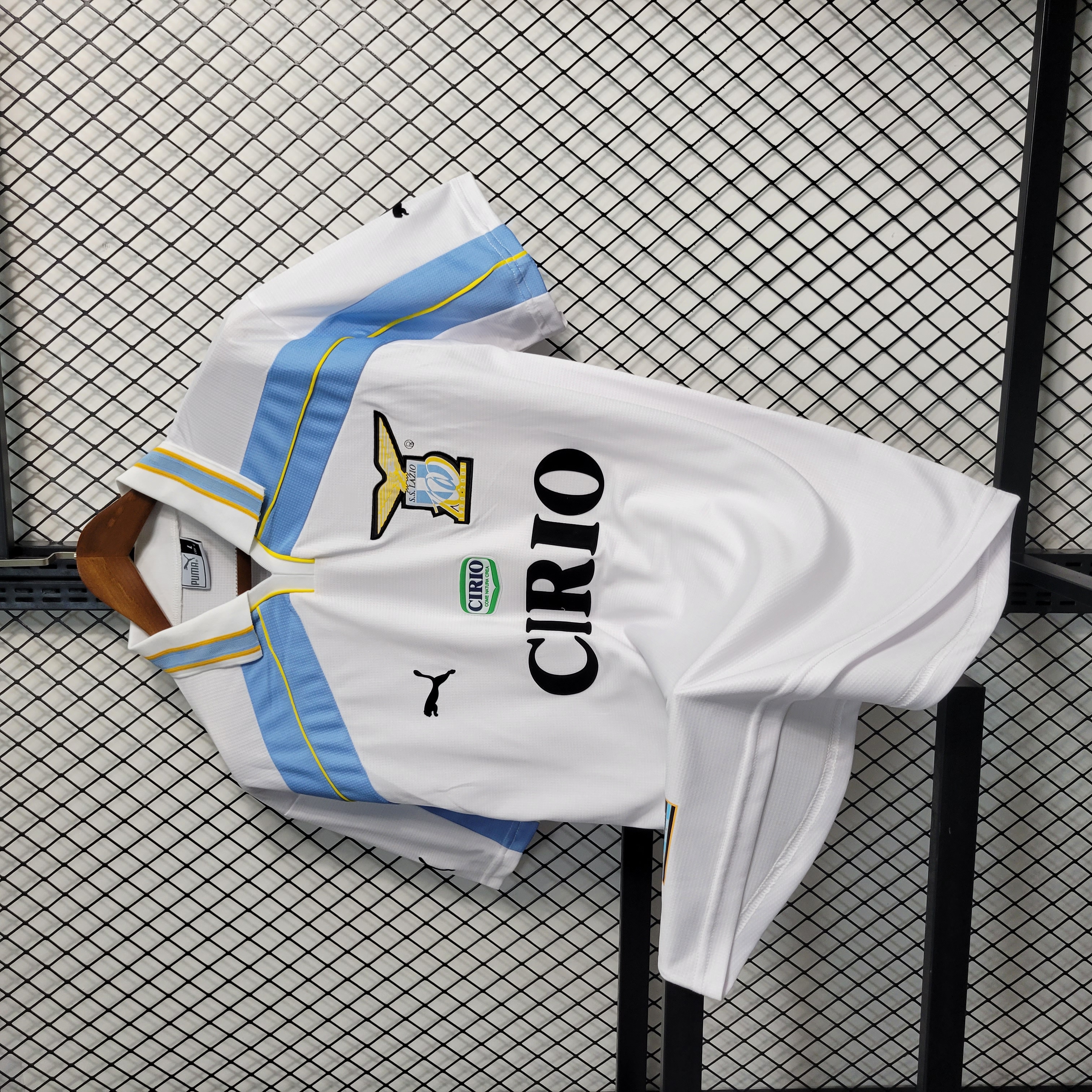 Retro Lazio 1999-00 Centenary Home Stadium Jersey - ManixJersey