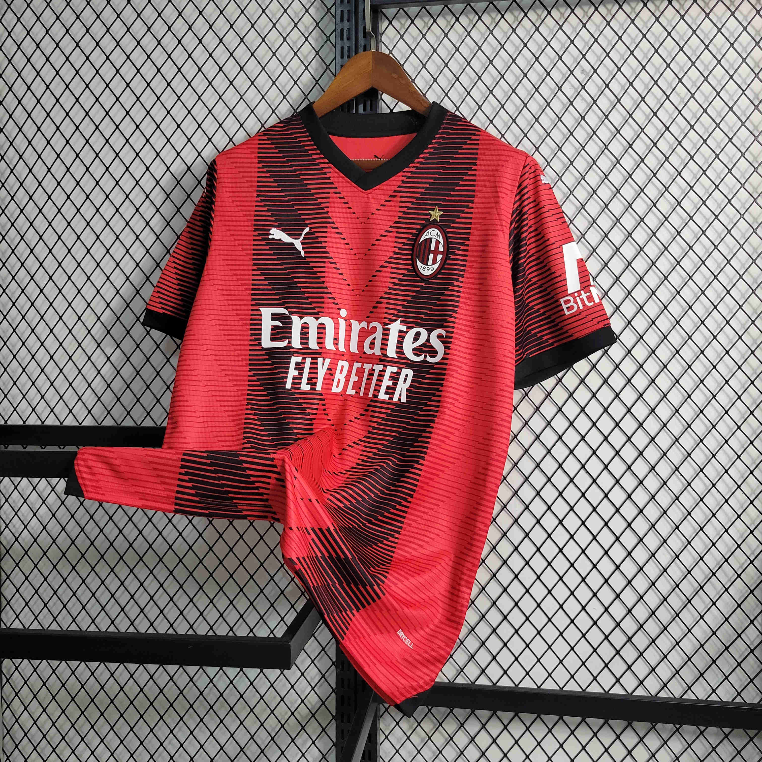 23/24 AC Milan Home Jersey - Fans Version - ManixJersey