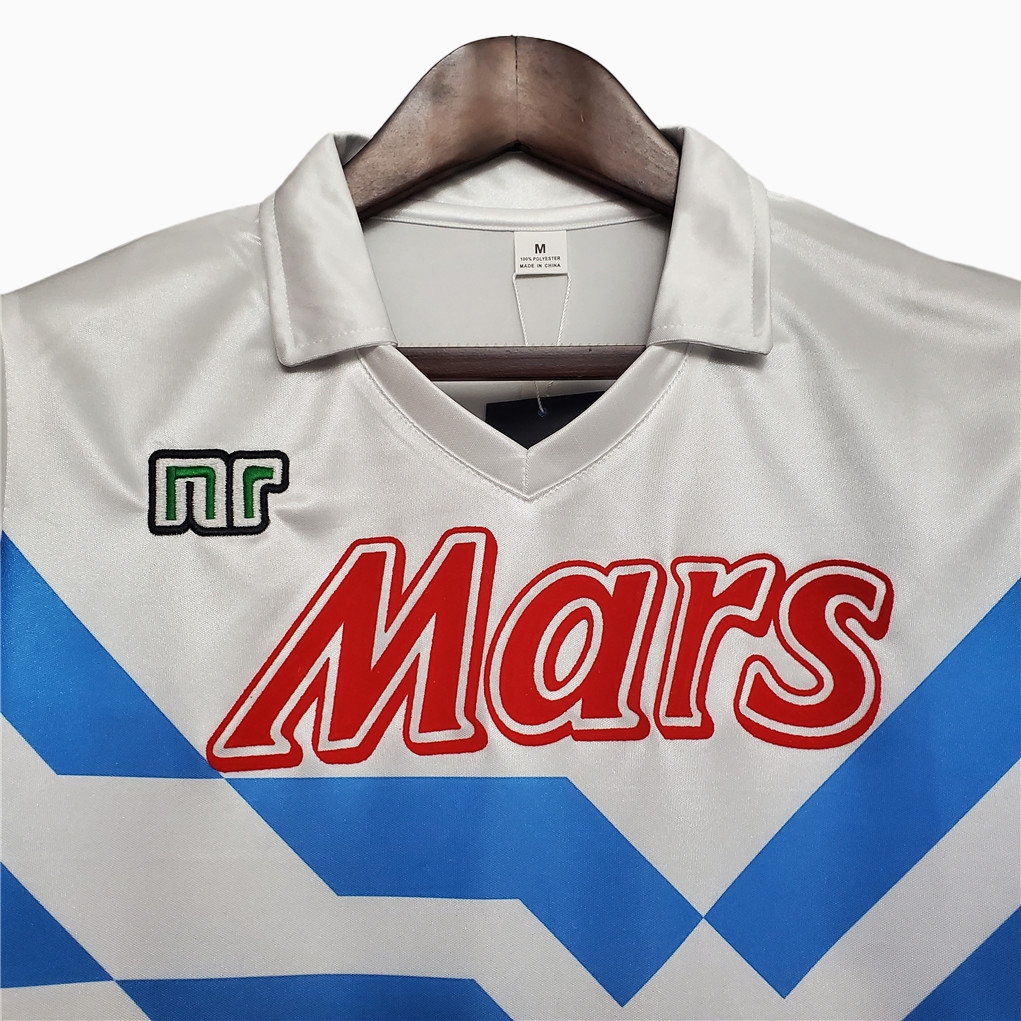 Retro Napoli 1988-89 Away Stadium Jersey - ManixJersey
