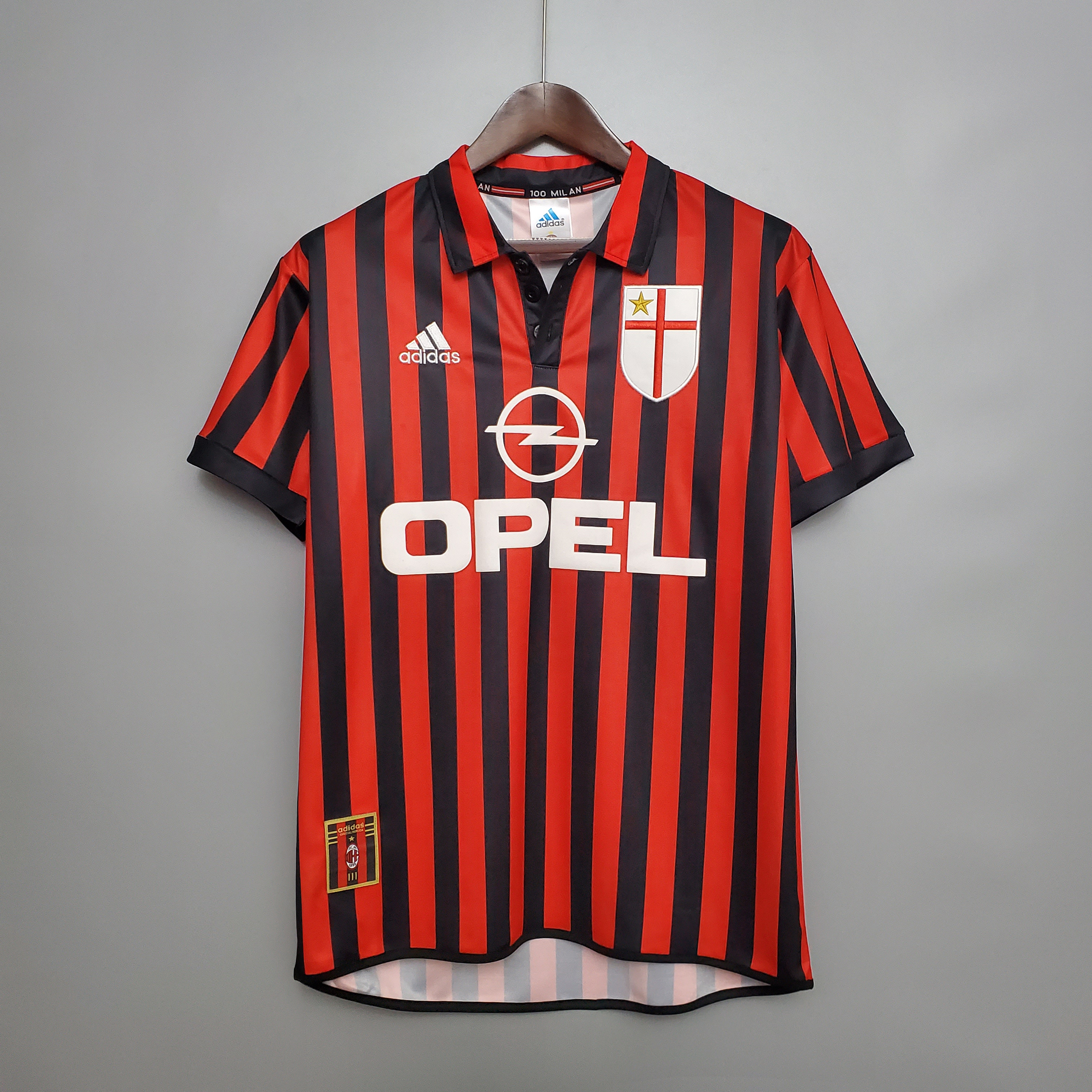 Retro AC Milan 99-00 Home Stadium Jersey - ManixJersey