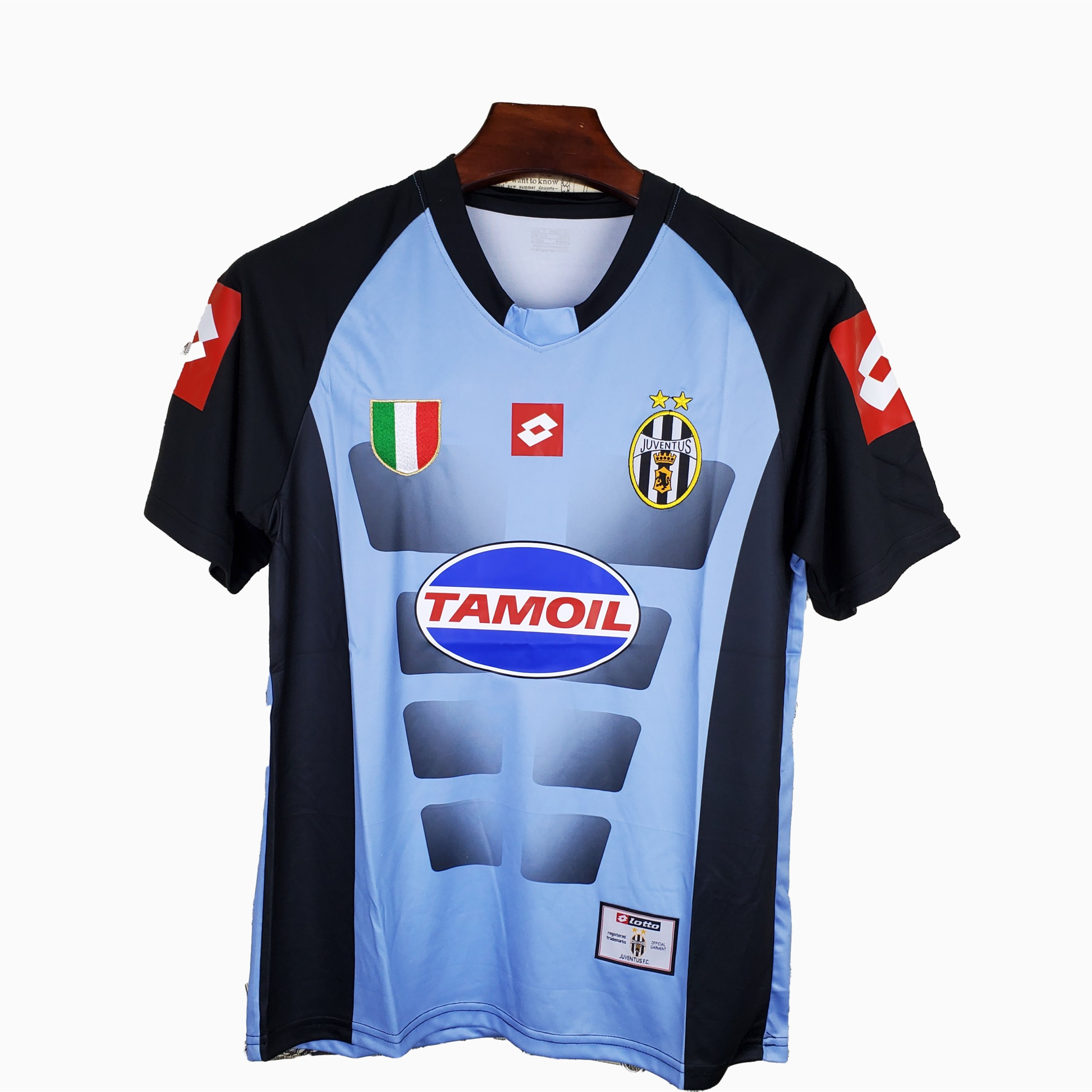 Retro Juventus 2002-03 Blue Goalkeeper Jersey - ManixJersey