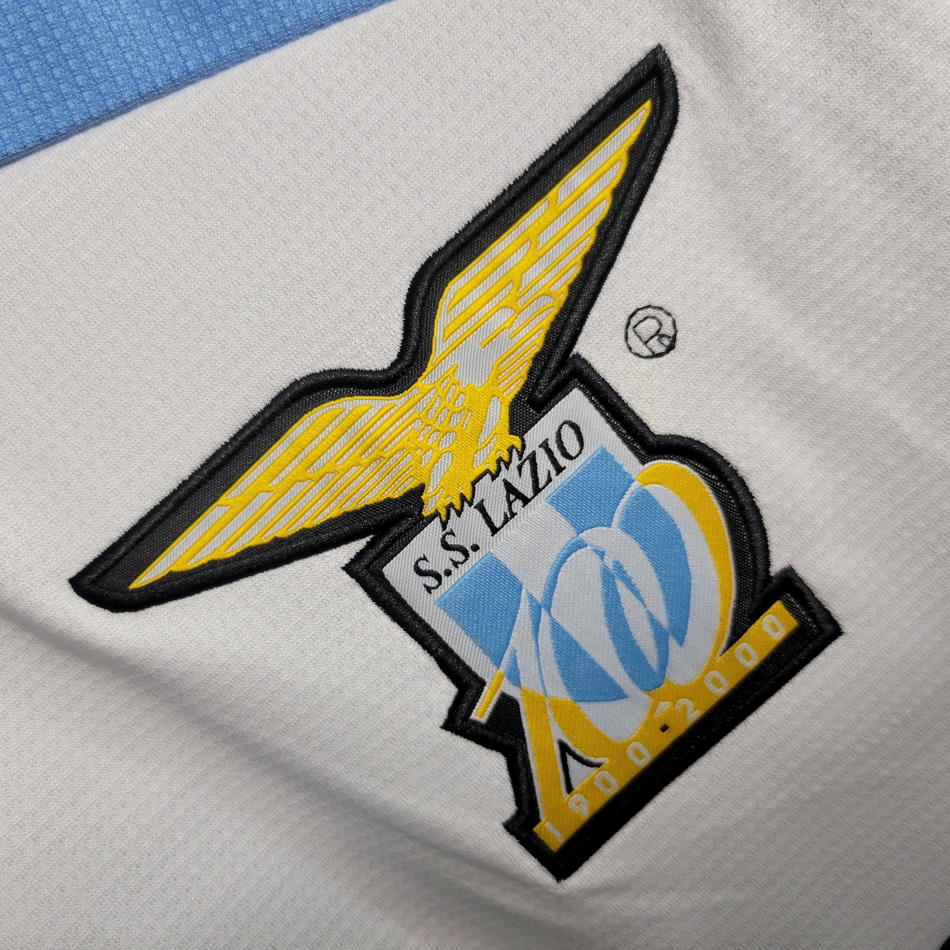 Retro Lazio 1999-00 Centenary Home Stadium Jersey - ManixJersey