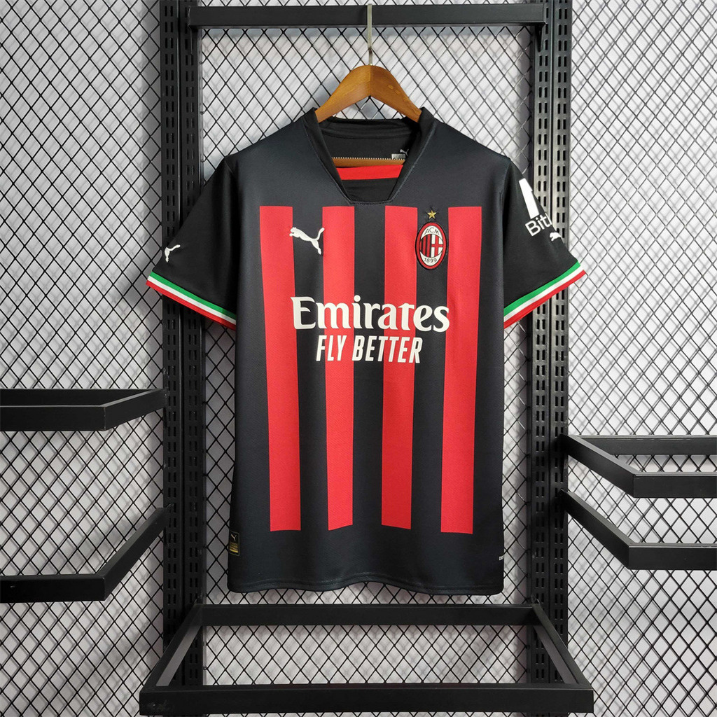 22-23 AC Milan Home Jersey - Fans Version - ManixJersey