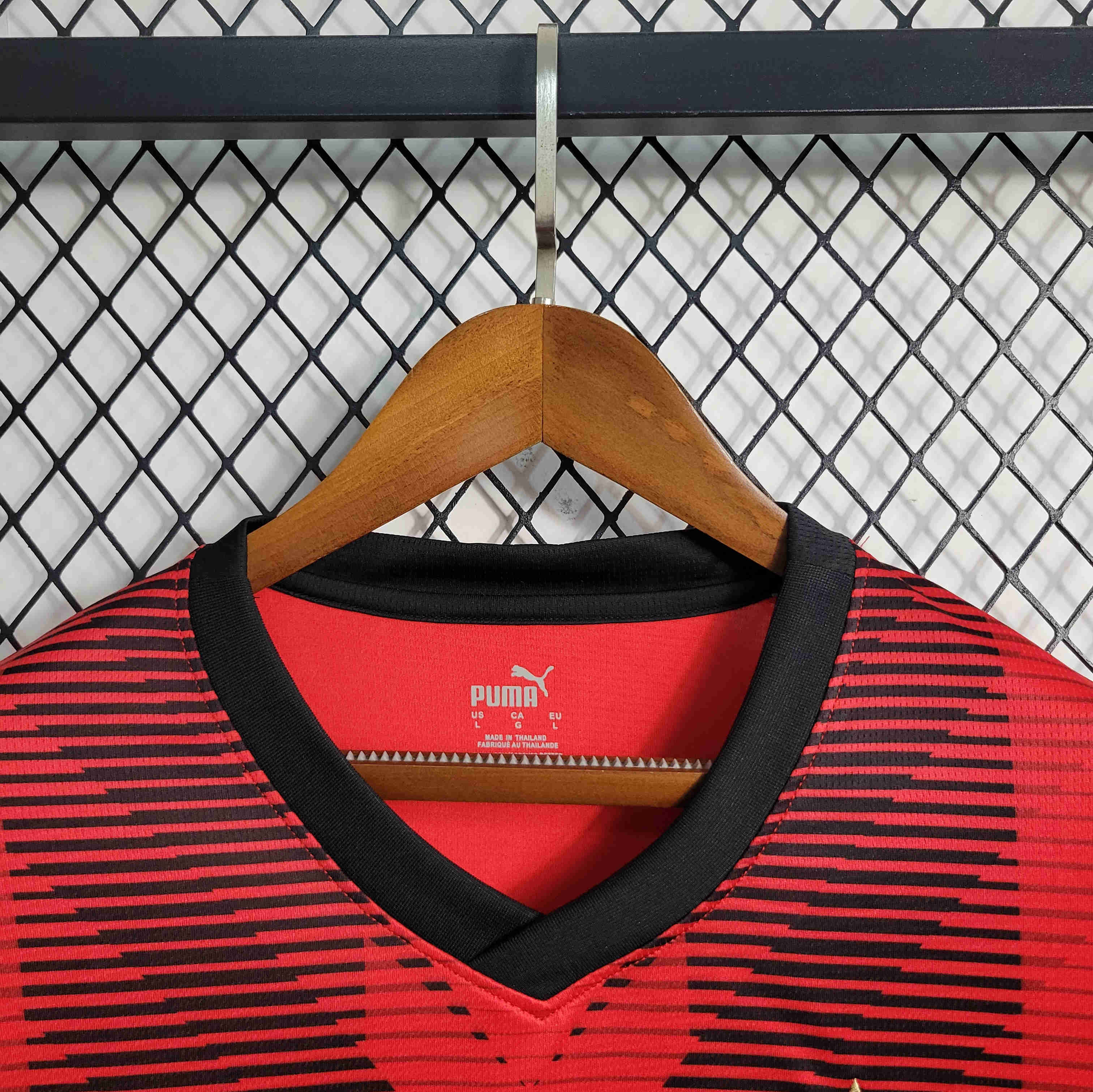 23/24 AC Milan Home Long Sleeve Jersey - Fans Version - ManixJersey