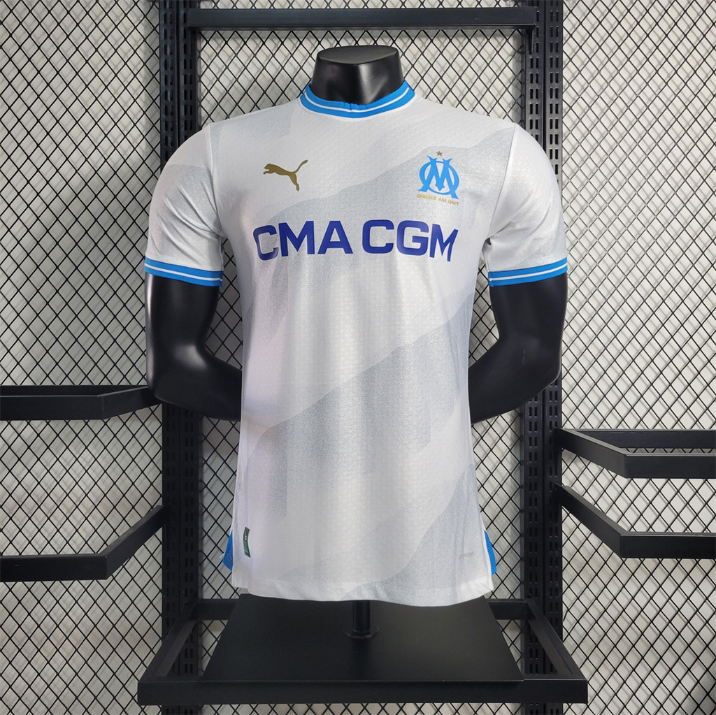 Marseille 23-24 Home Stadium Jersey - Player Version - ManixJersey