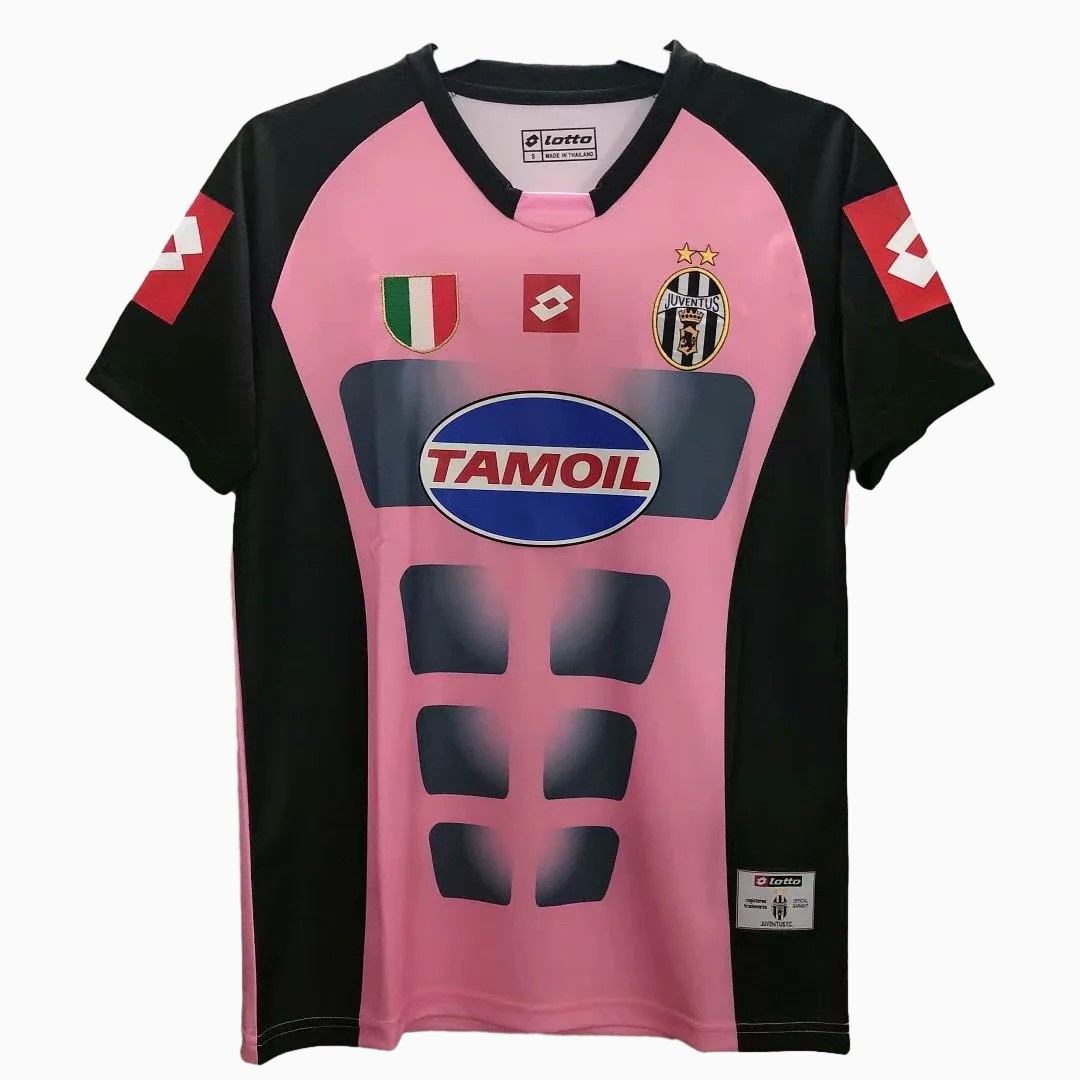Retro Juventus 2002-03 Pink Goalkeeper Jersey - ManixJersey