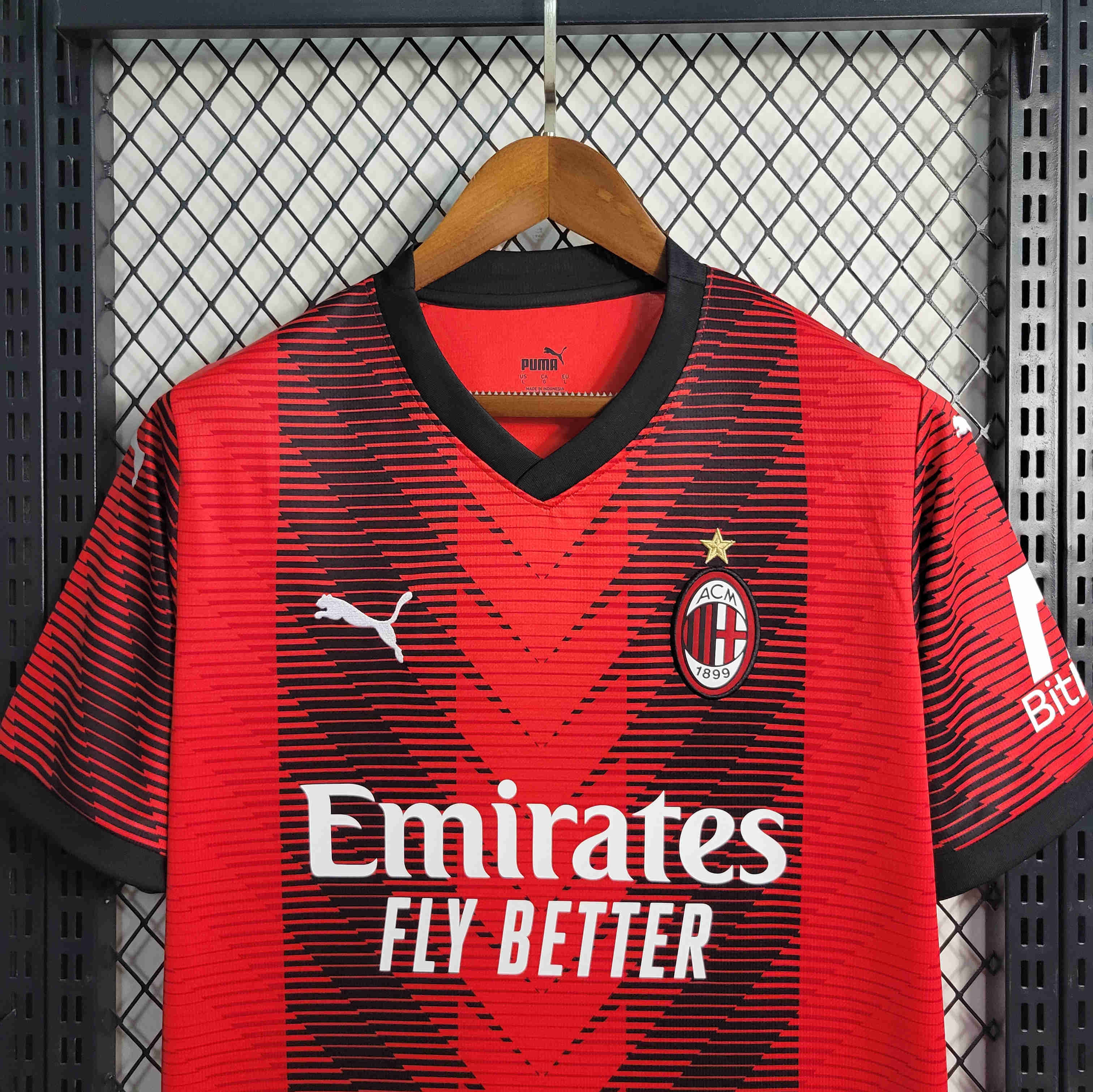 23/24 AC Milan Home Jersey - Fans Version - ManixJersey