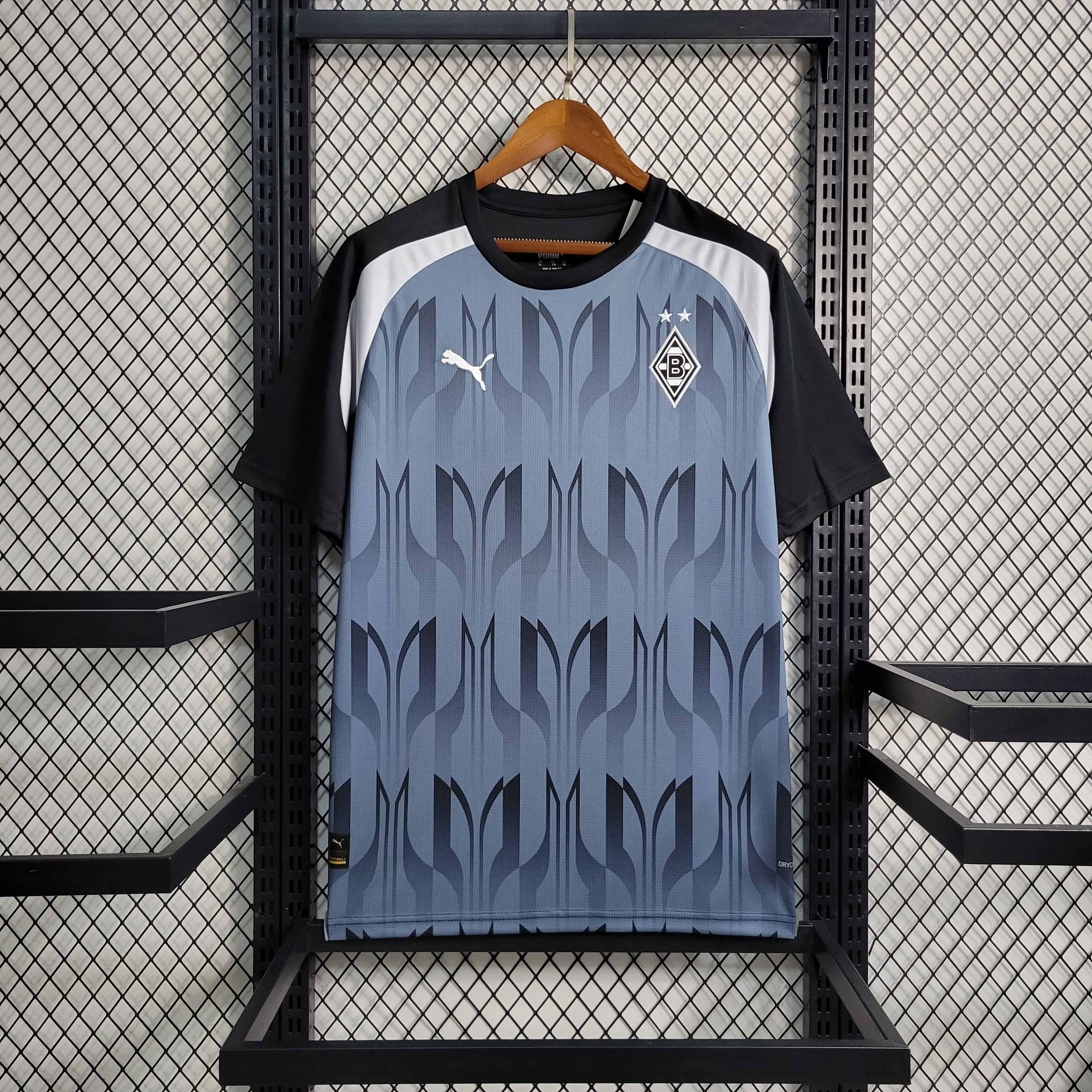 Borussia Mönchengladbach 23-24 Gray Jersey - Fans Version - ManixJersey