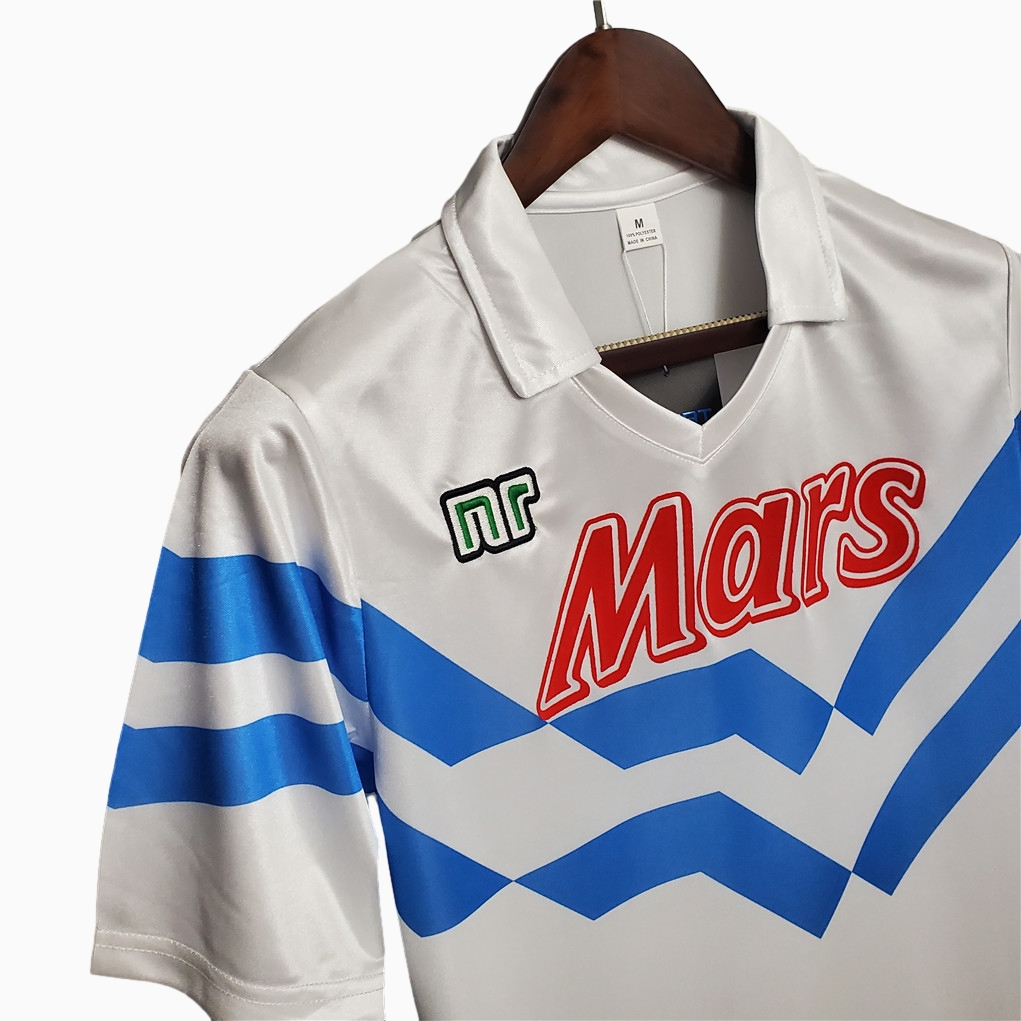 Retro Napoli 1988-89 Away Stadium Jersey - ManixJersey