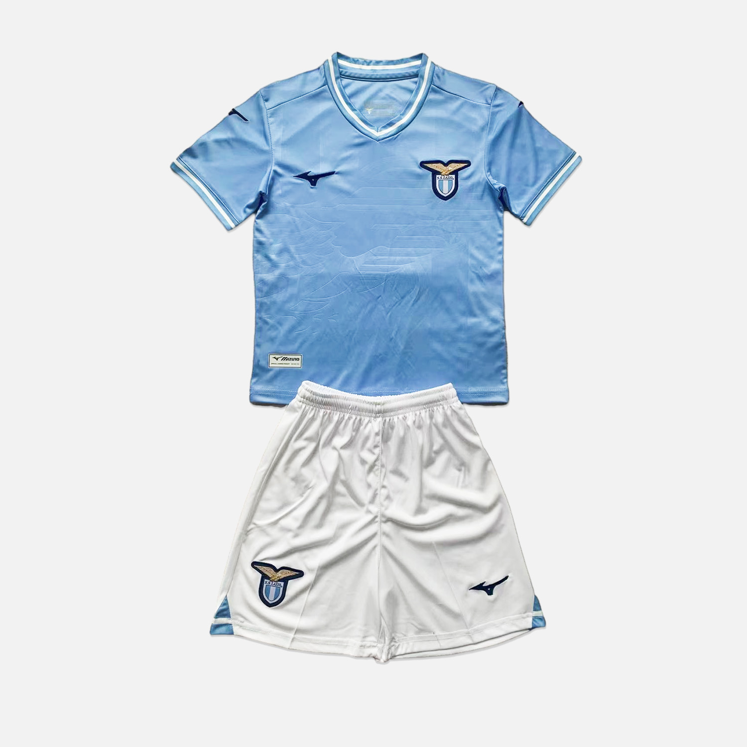 Lazio 23-24 Home Stadium Kids Kit - ManixJersey